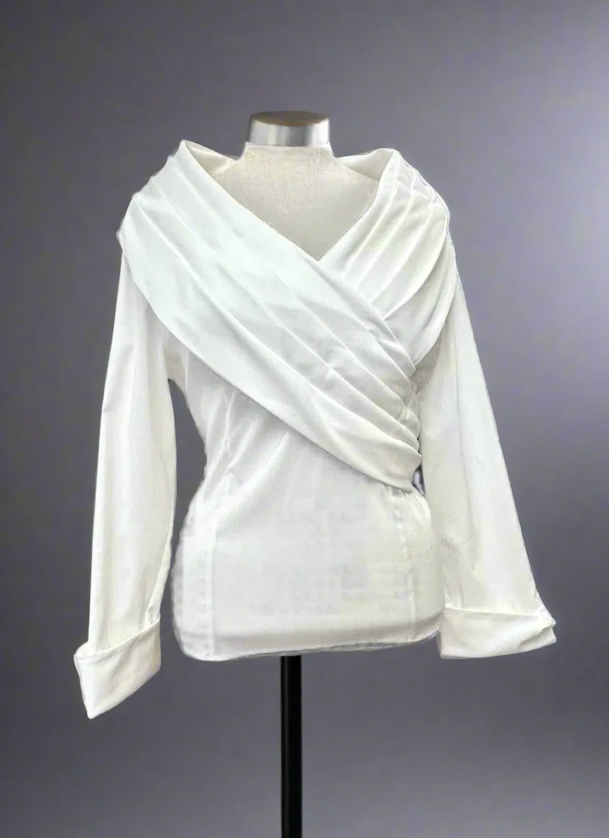 Samuel Dong Pleated Blouse