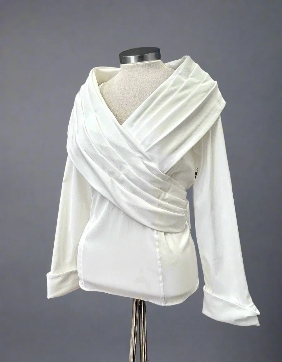 Samuel Dong Pleated Blouse