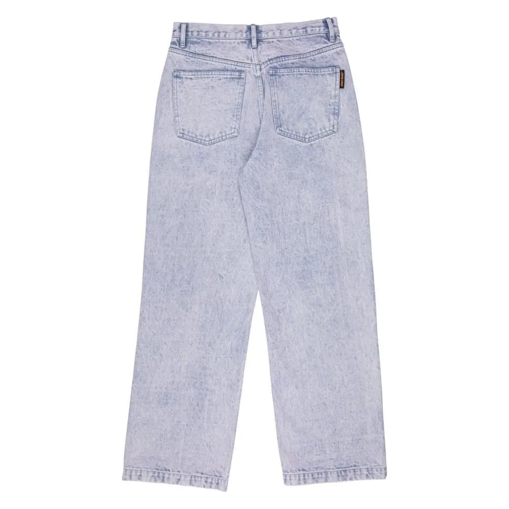 Santa Cruz Womens Pant Classic Baggy Jeans - Rose Quartz Tint
