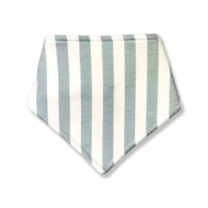 SEA FOAM STRIPE BANDANA BIB