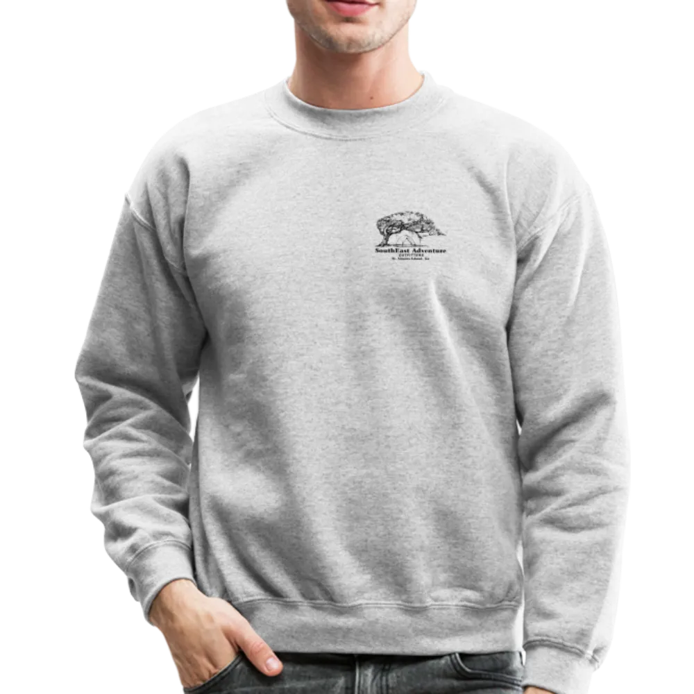 SEA Tree and Tent Logo Crewneck Sweatshirt