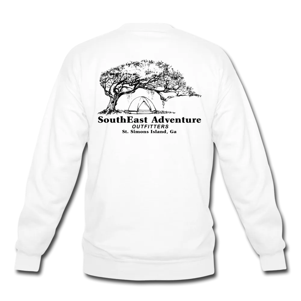 SEA Tree and Tent Logo Crewneck Sweatshirt