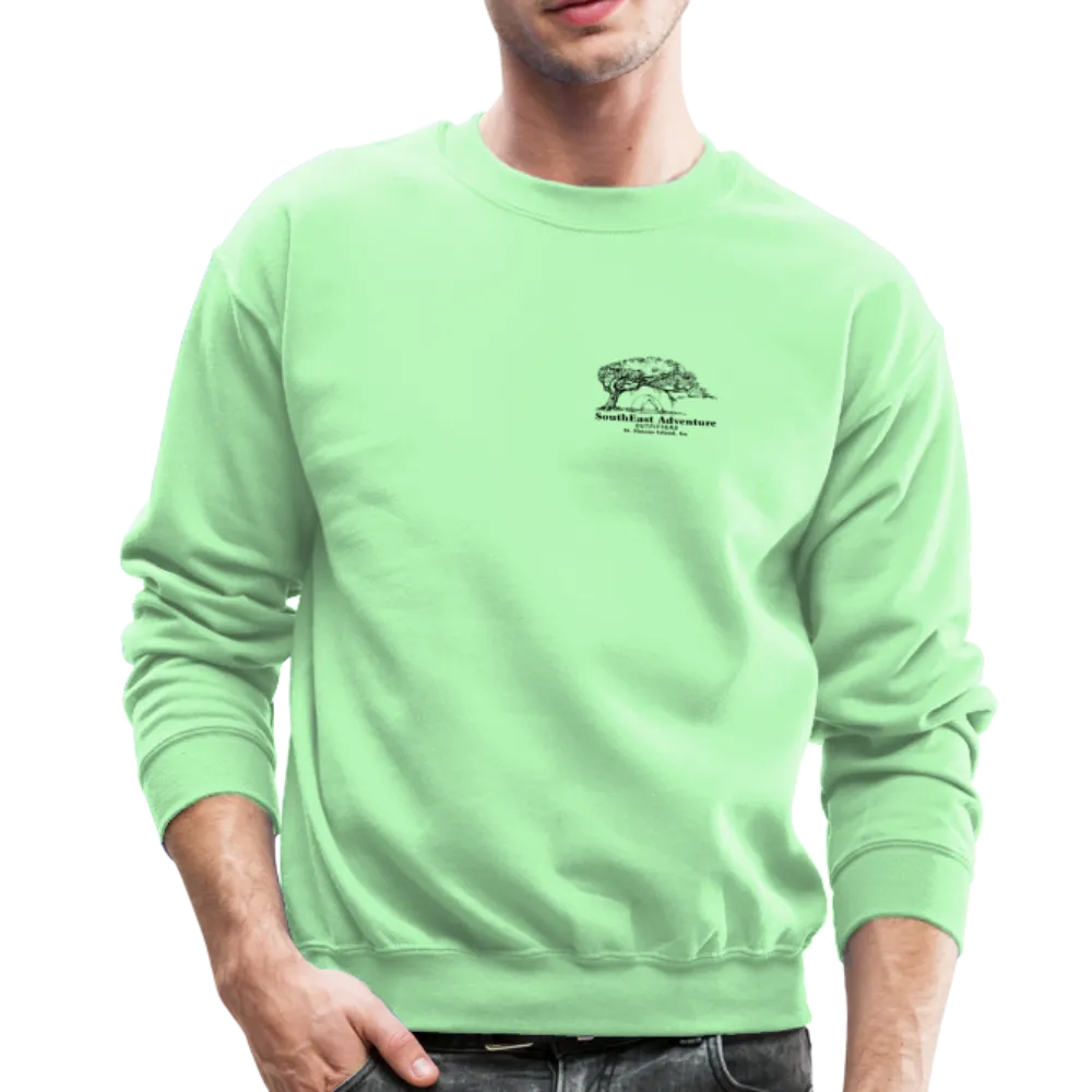 SEA Tree and Tent Logo Crewneck Sweatshirt