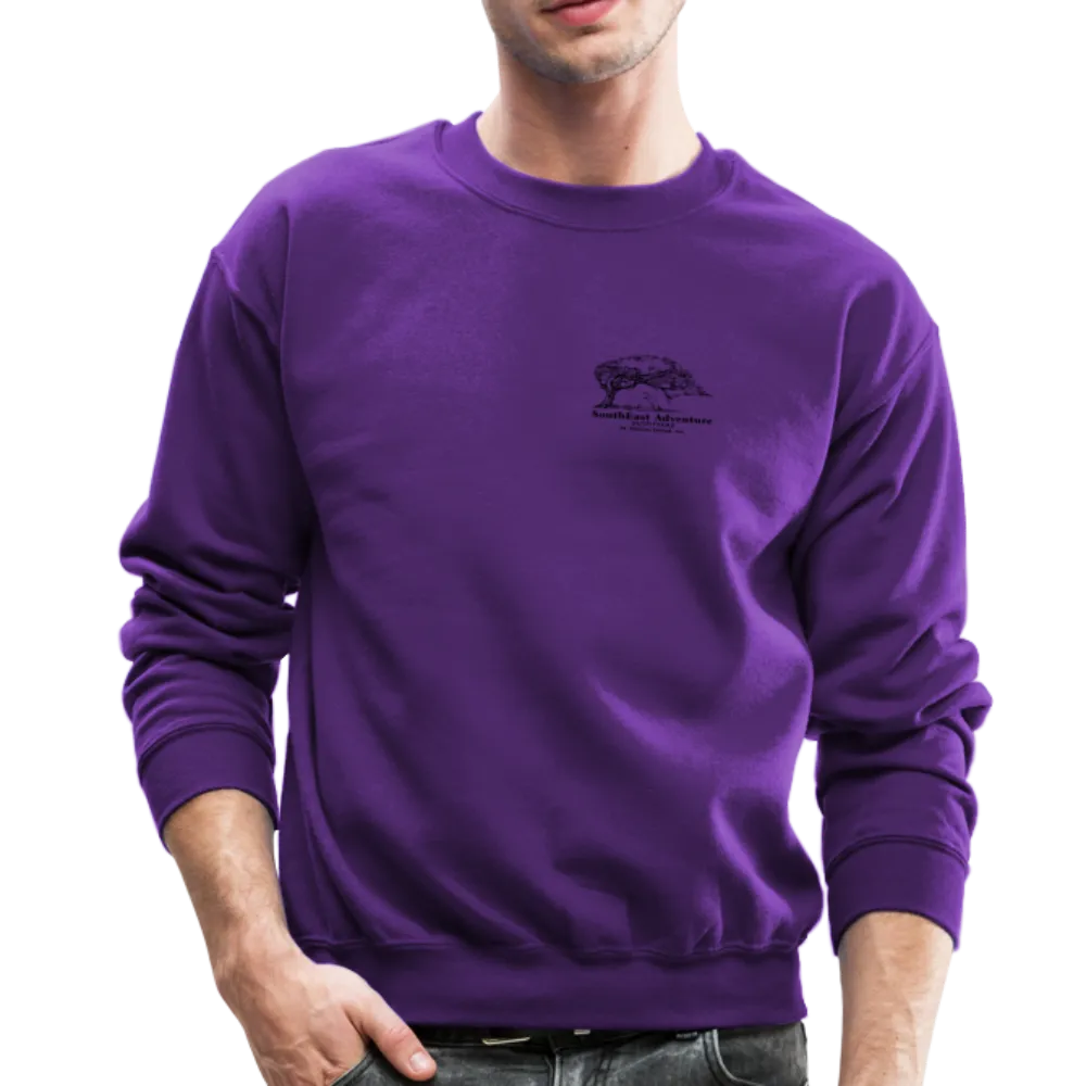SEA Tree and Tent Logo Crewneck Sweatshirt