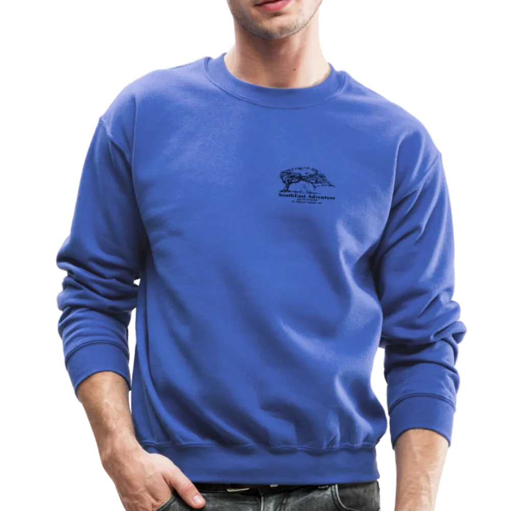 SEA Tree and Tent Logo Crewneck Sweatshirt