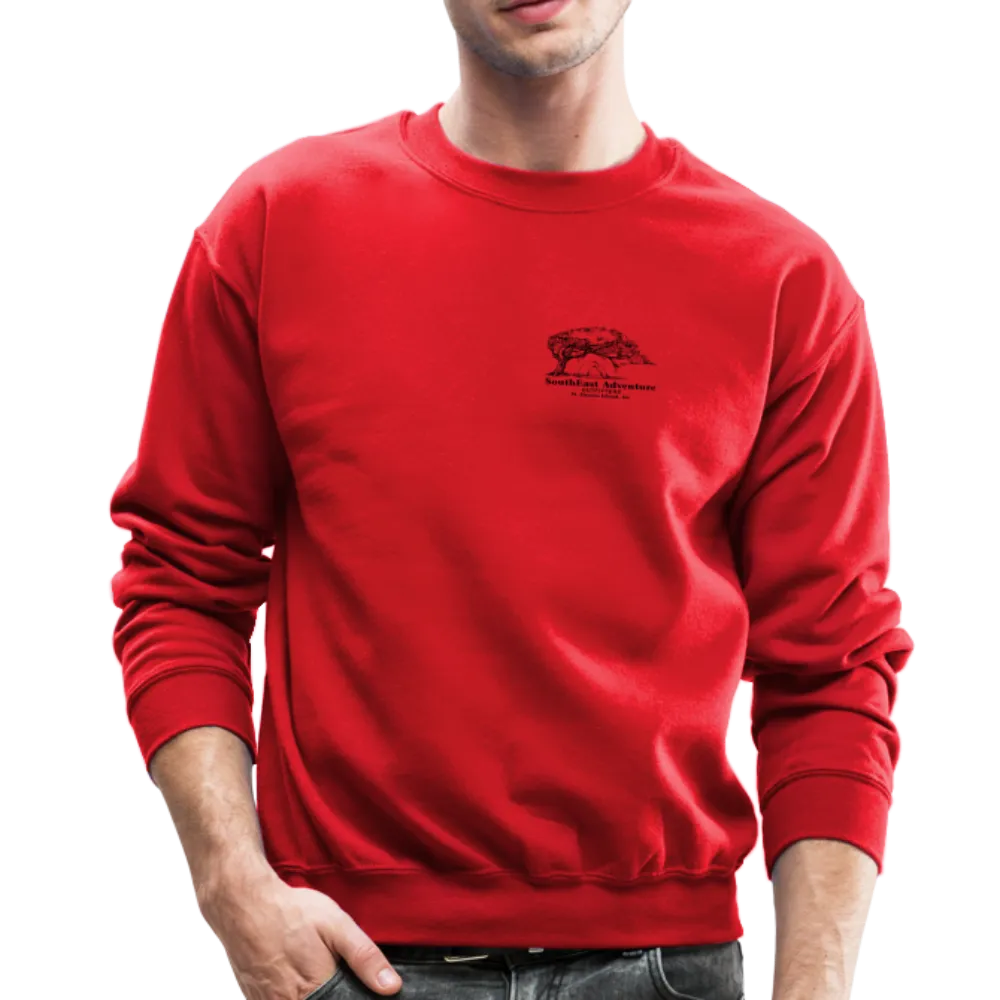SEA Tree and Tent Logo Crewneck Sweatshirt