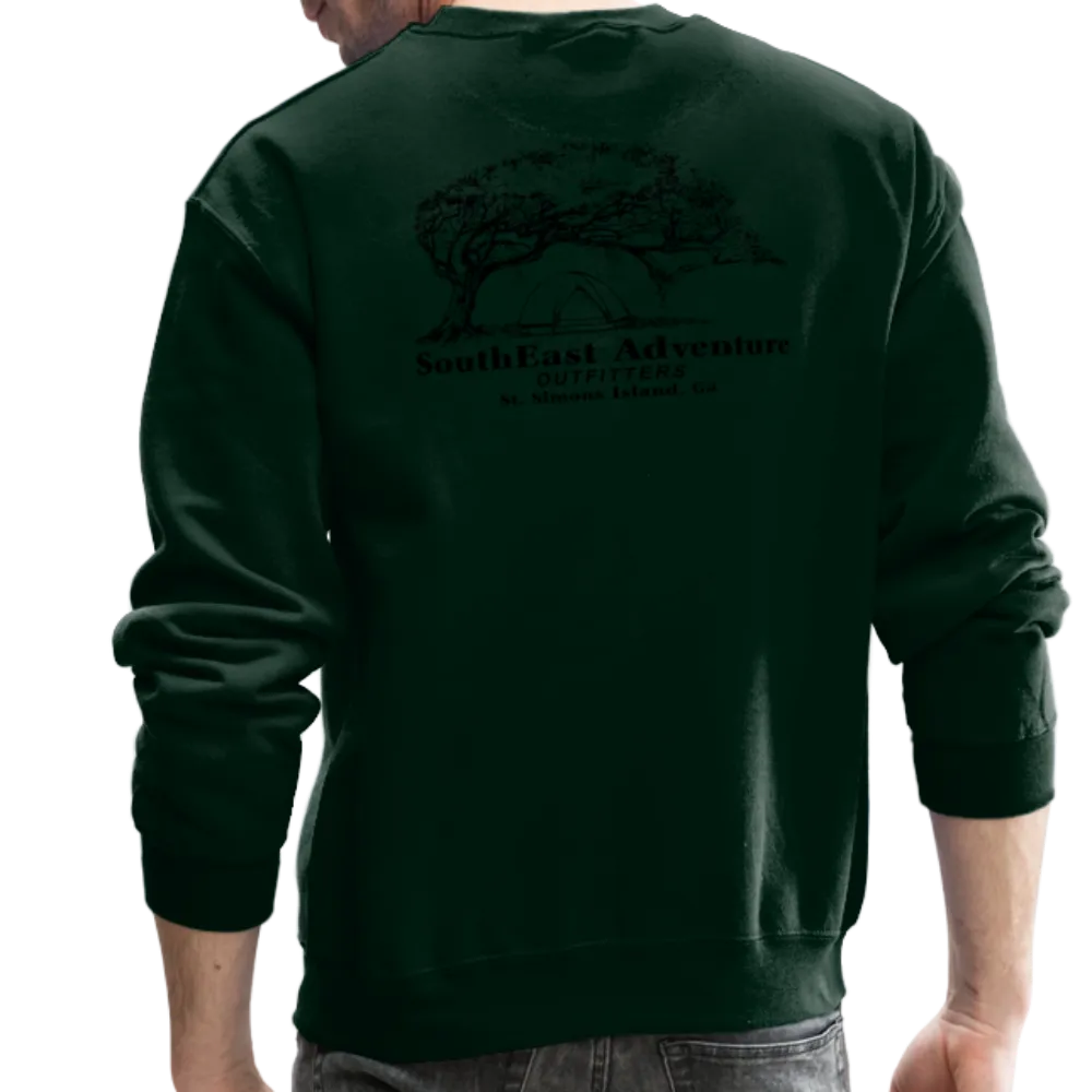 SEA Tree and Tent Logo Crewneck Sweatshirt