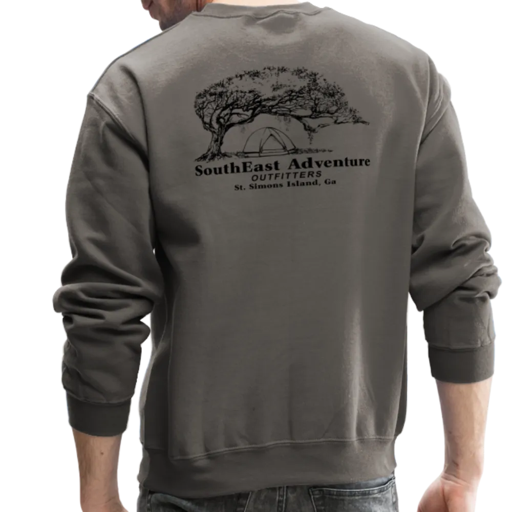 SEA Tree and Tent Logo Crewneck Sweatshirt