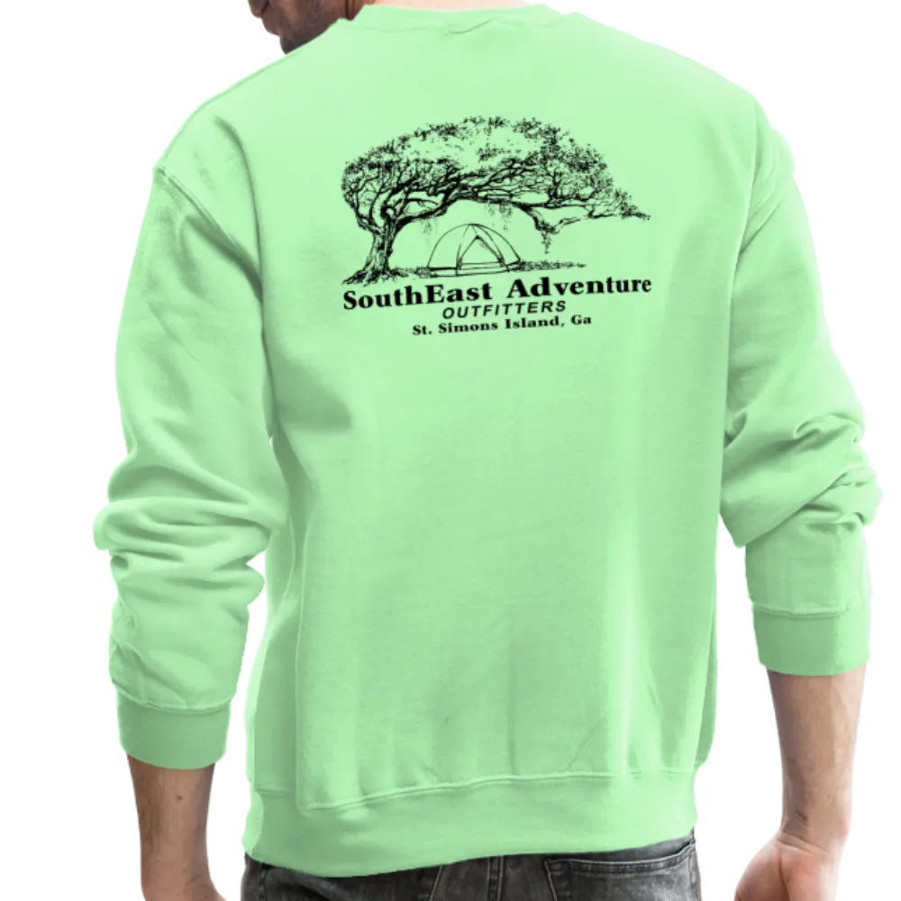 SEA Tree and Tent Logo Crewneck Sweatshirt