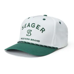 Seager Branded Snapback Cream/Geen