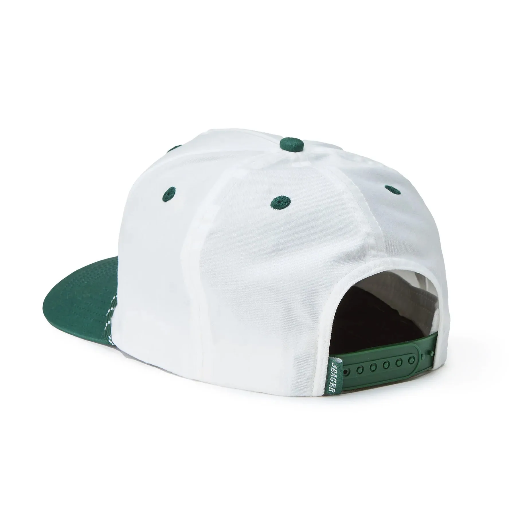 Seager Branded Snapback Cream/Geen