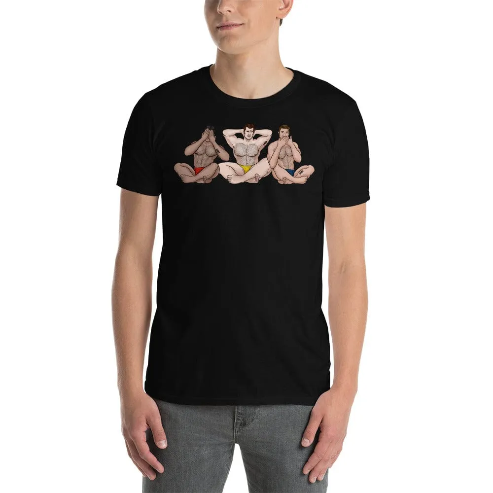 See No, Hear No, Speak No Evil Muscle Man T-Shirt