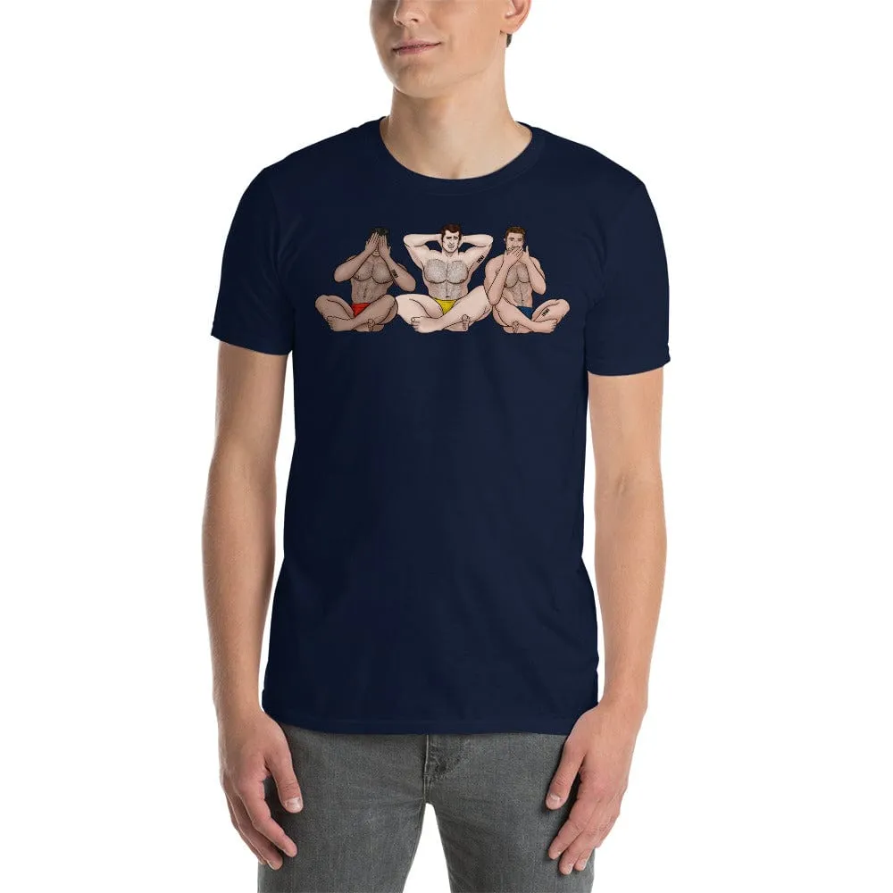 See No, Hear No, Speak No Evil Muscle Man T-Shirt