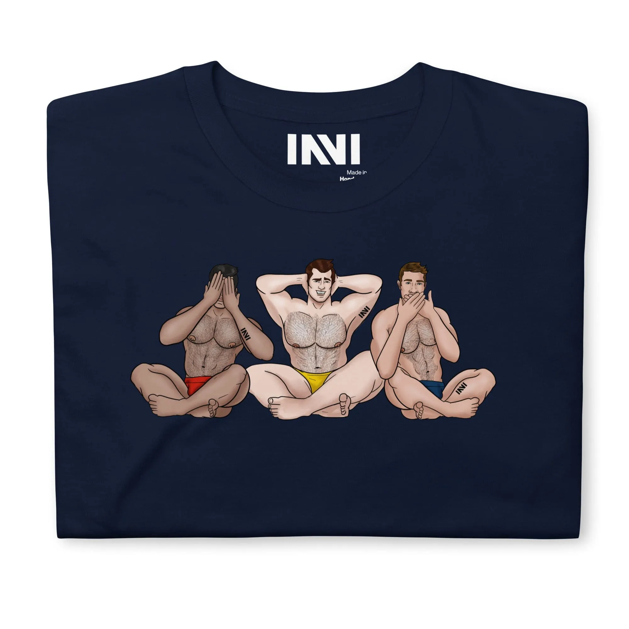 See No, Hear No, Speak No Evil Muscle Man T-Shirt