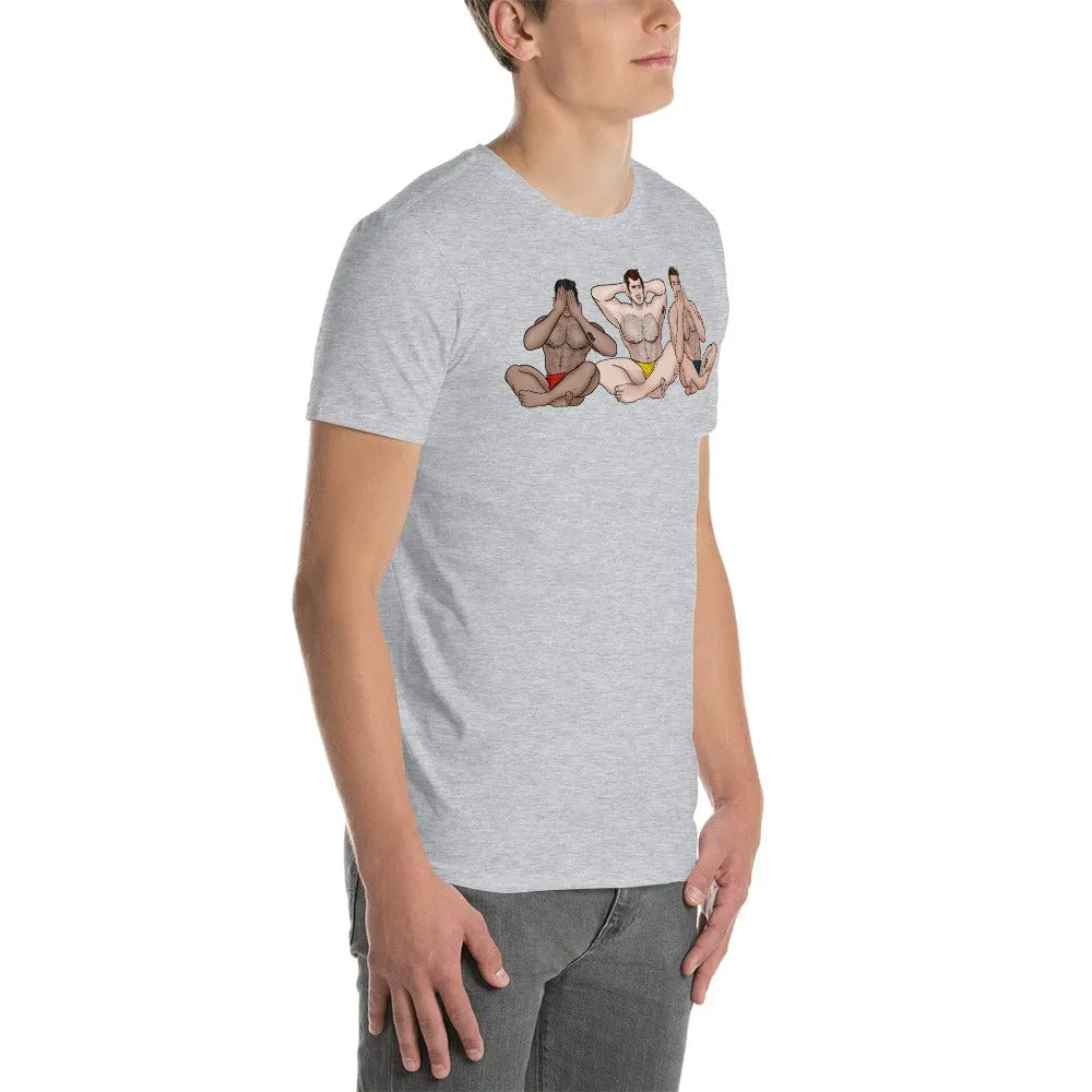 See No, Hear No, Speak No Evil Muscle Man T-Shirt