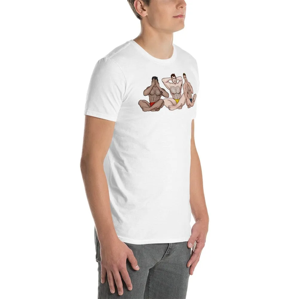 See No, Hear No, Speak No Evil Muscle Man T-Shirt
