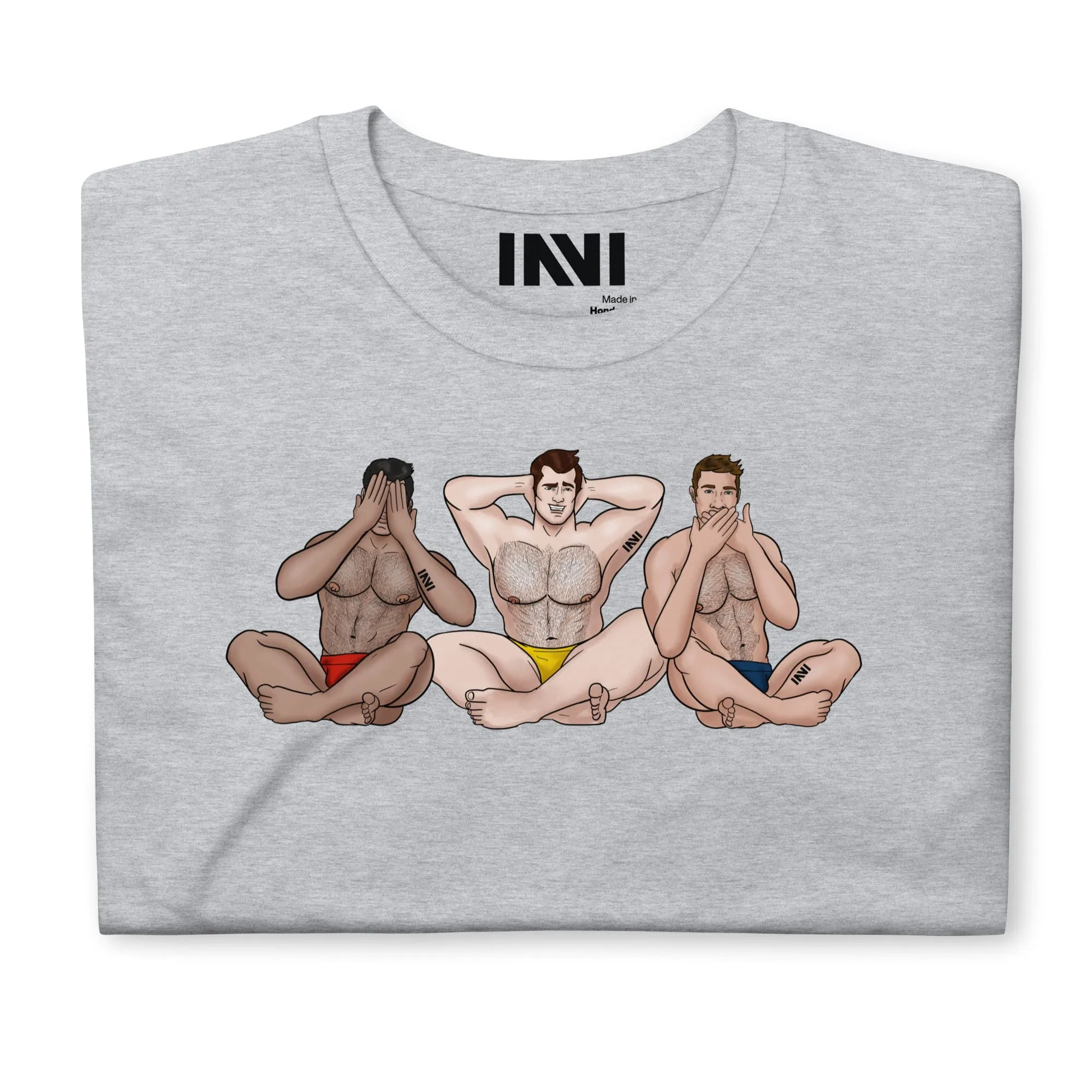 See No, Hear No, Speak No Evil Muscle Man T-Shirt