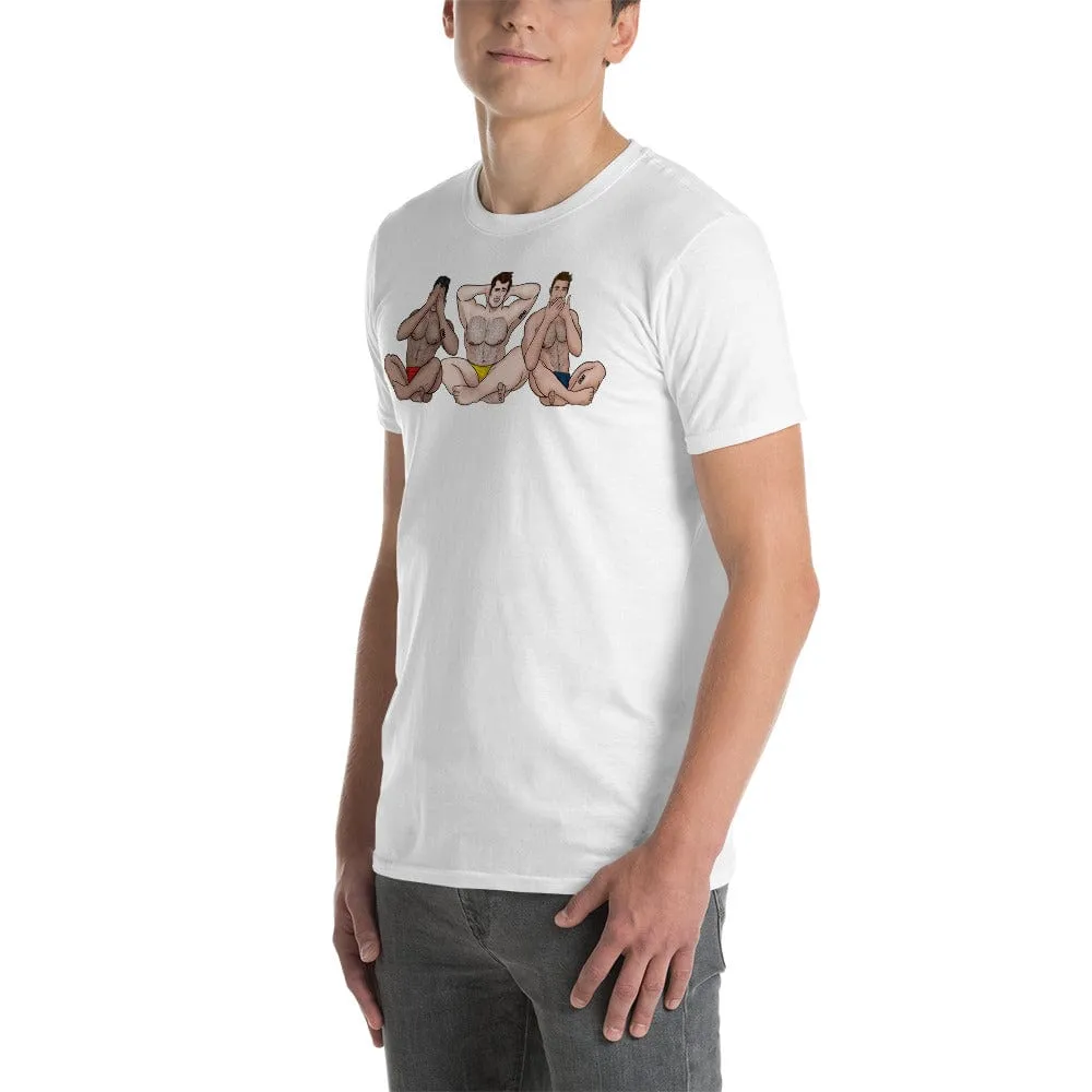 See No, Hear No, Speak No Evil Muscle Man T-Shirt