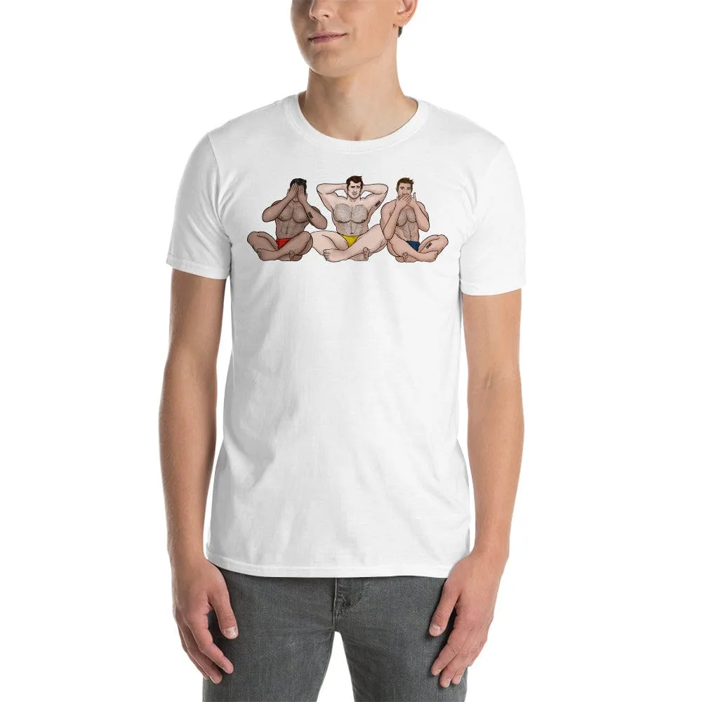 See No, Hear No, Speak No Evil Muscle Man T-Shirt