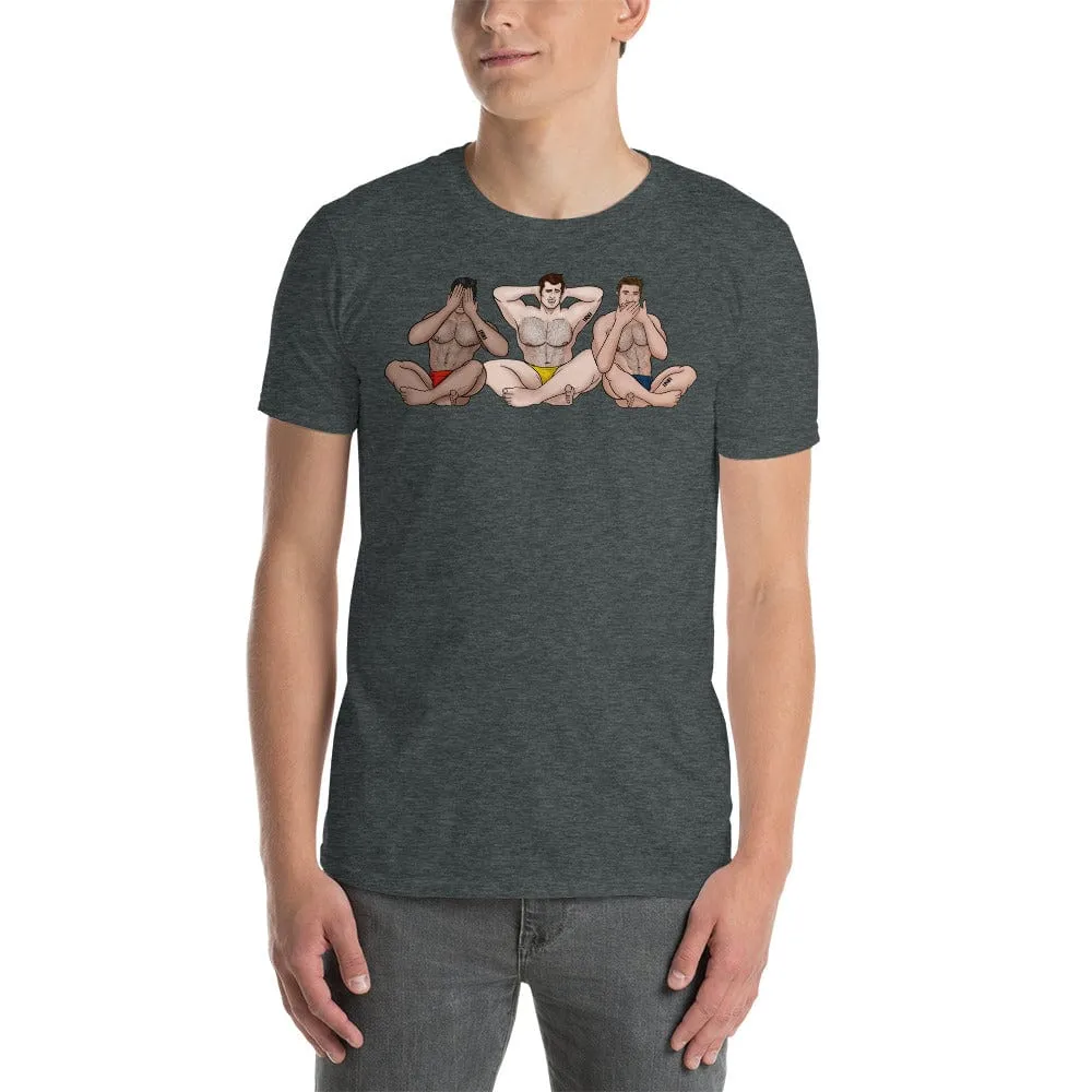 See No, Hear No, Speak No Evil Muscle Man T-Shirt