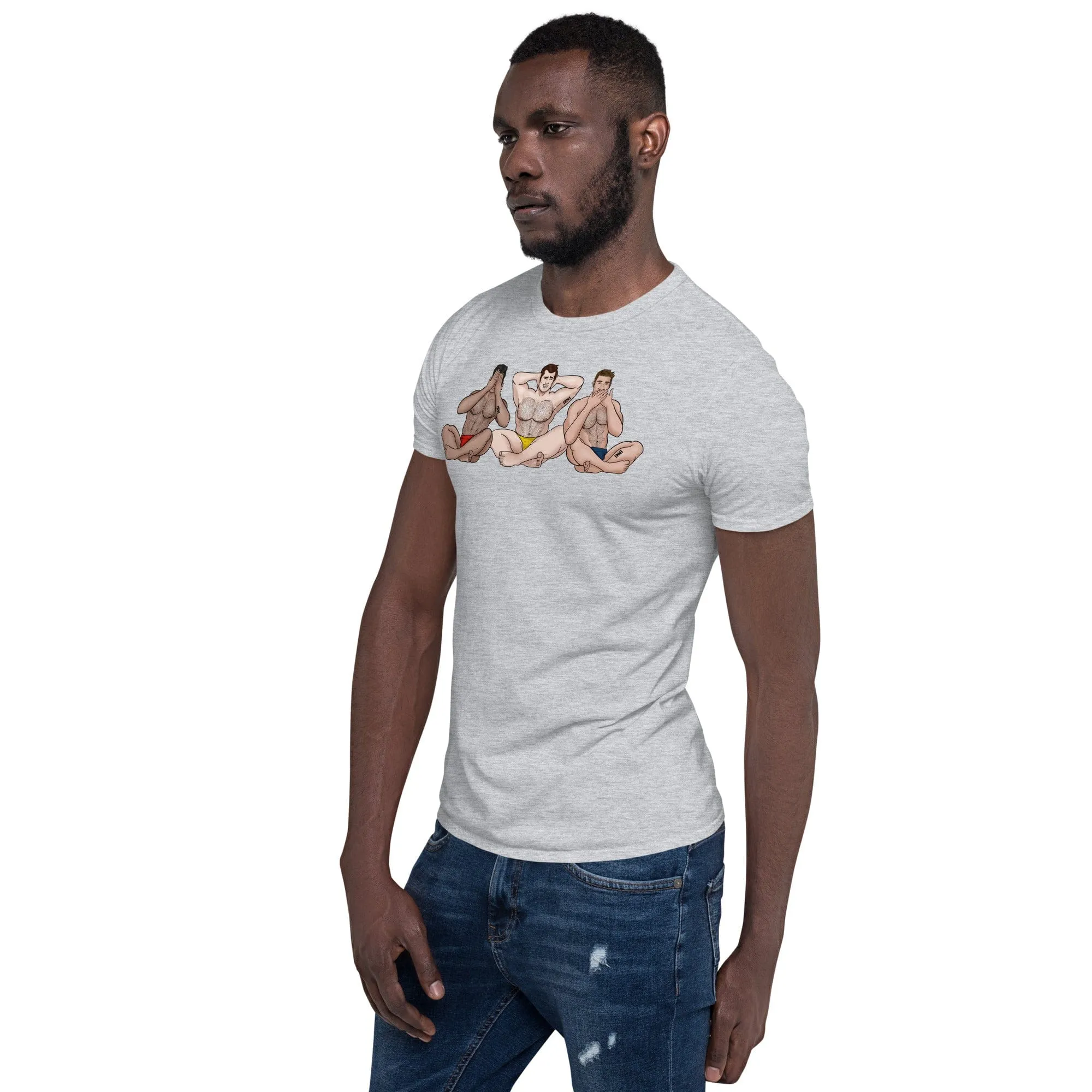 See No, Hear No, Speak No Evil Muscle Man T-Shirt