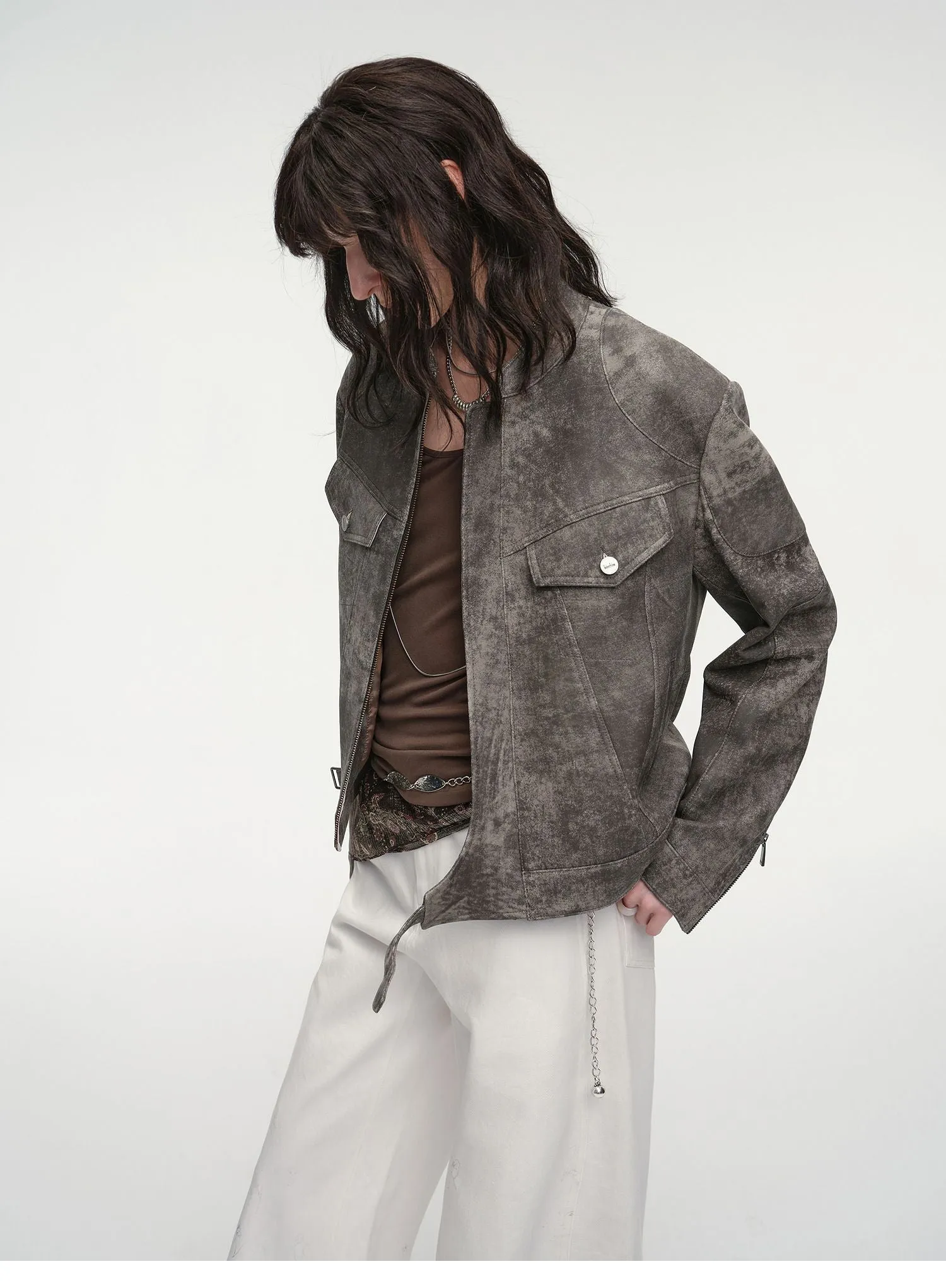 Sheepskin Leather Jacket