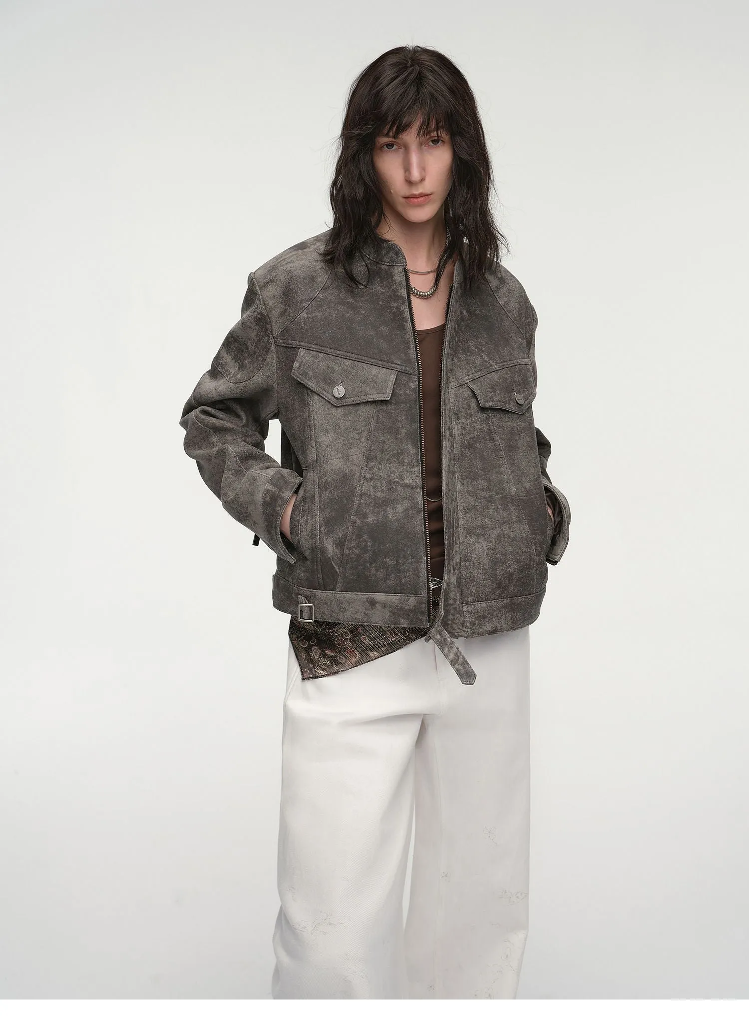 Sheepskin Leather Jacket