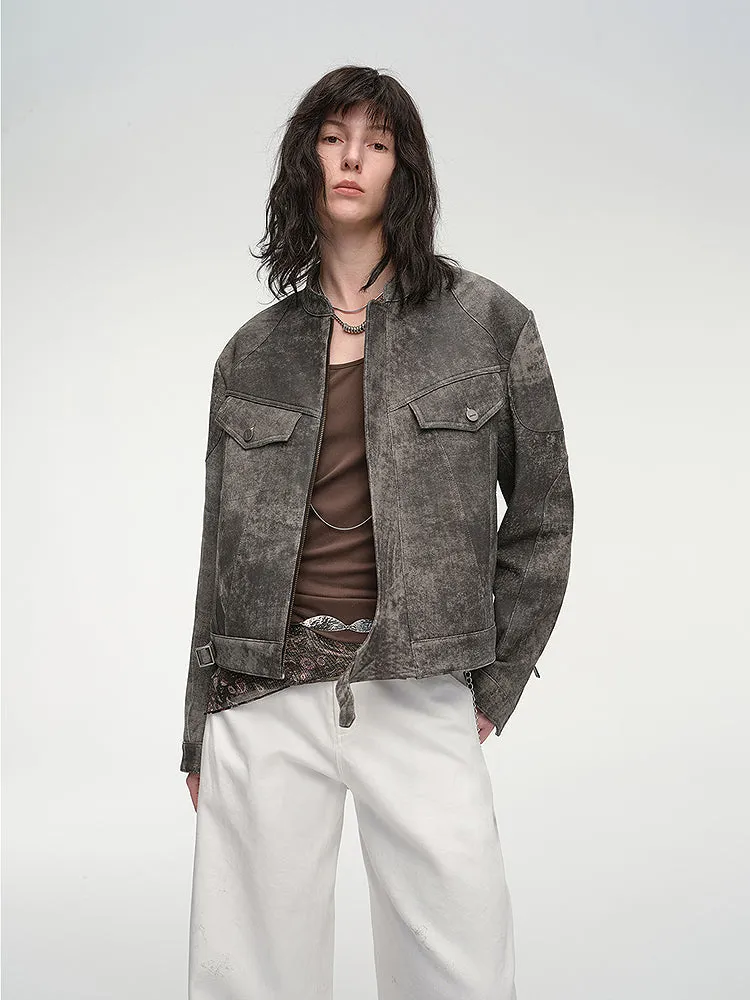Sheepskin Leather Jacket