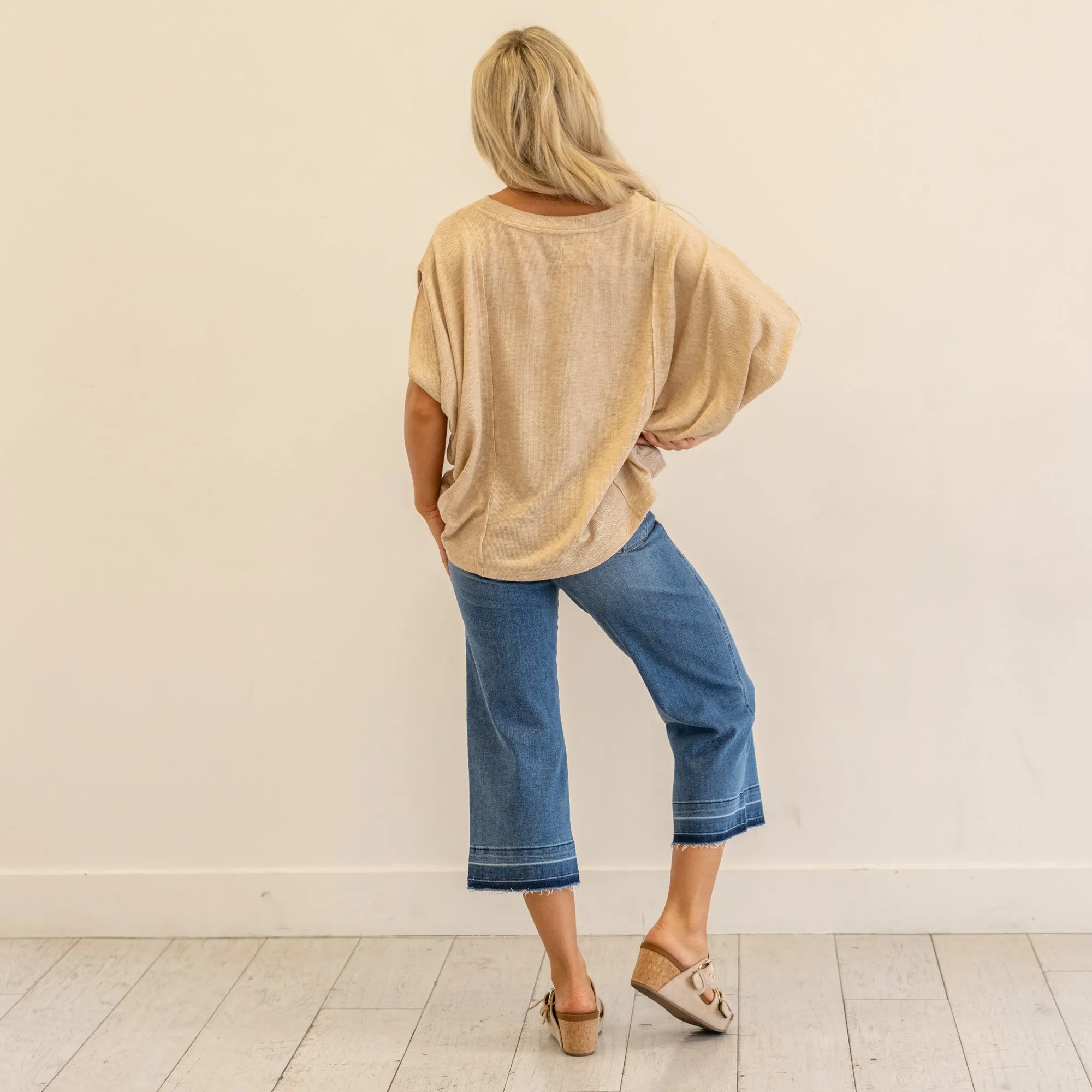 Sienna High Rise Wide Leg Crop Regular & Plus Sizes