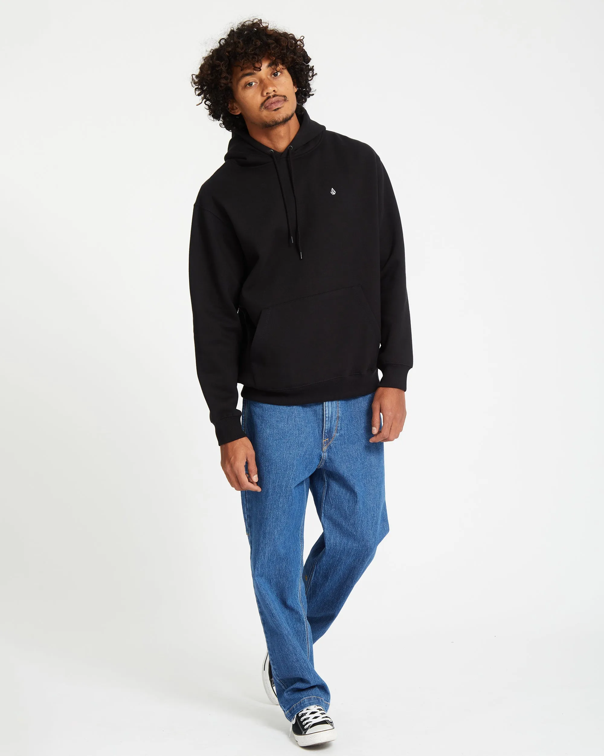 Single Stone Hoodie - BLACK
