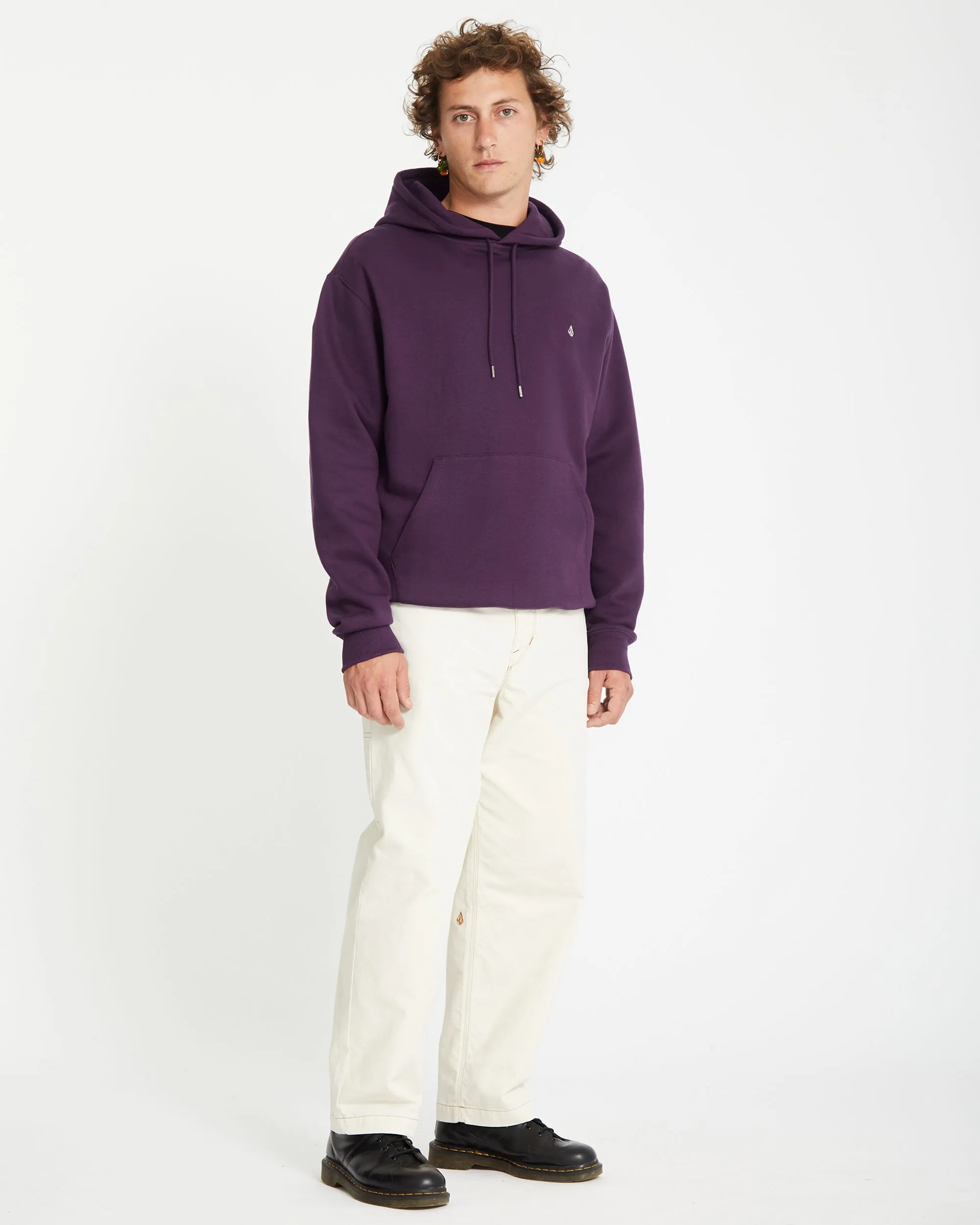 Single Stone Hoodie - GRAPE ROYALE