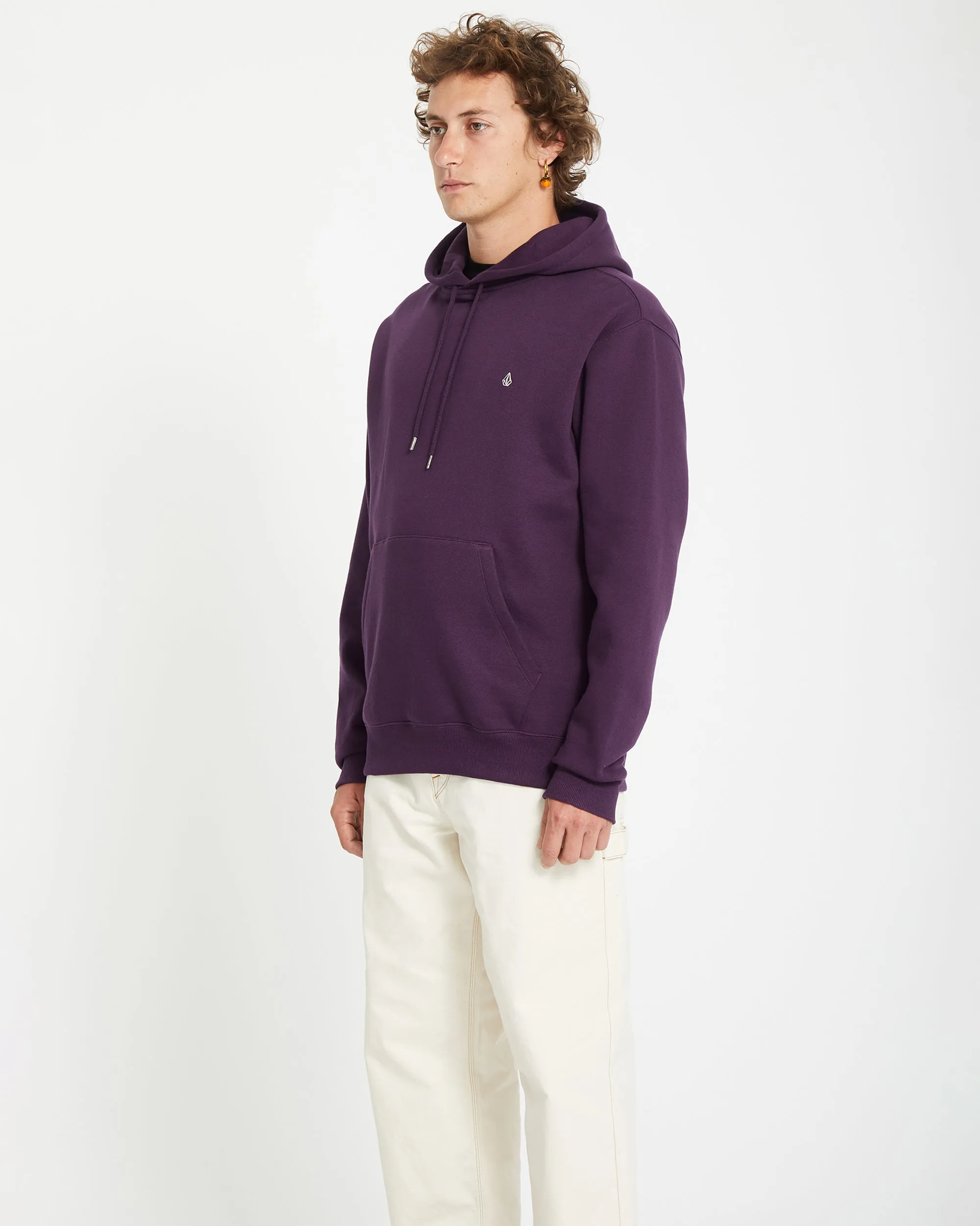 Single Stone Hoodie - GRAPE ROYALE