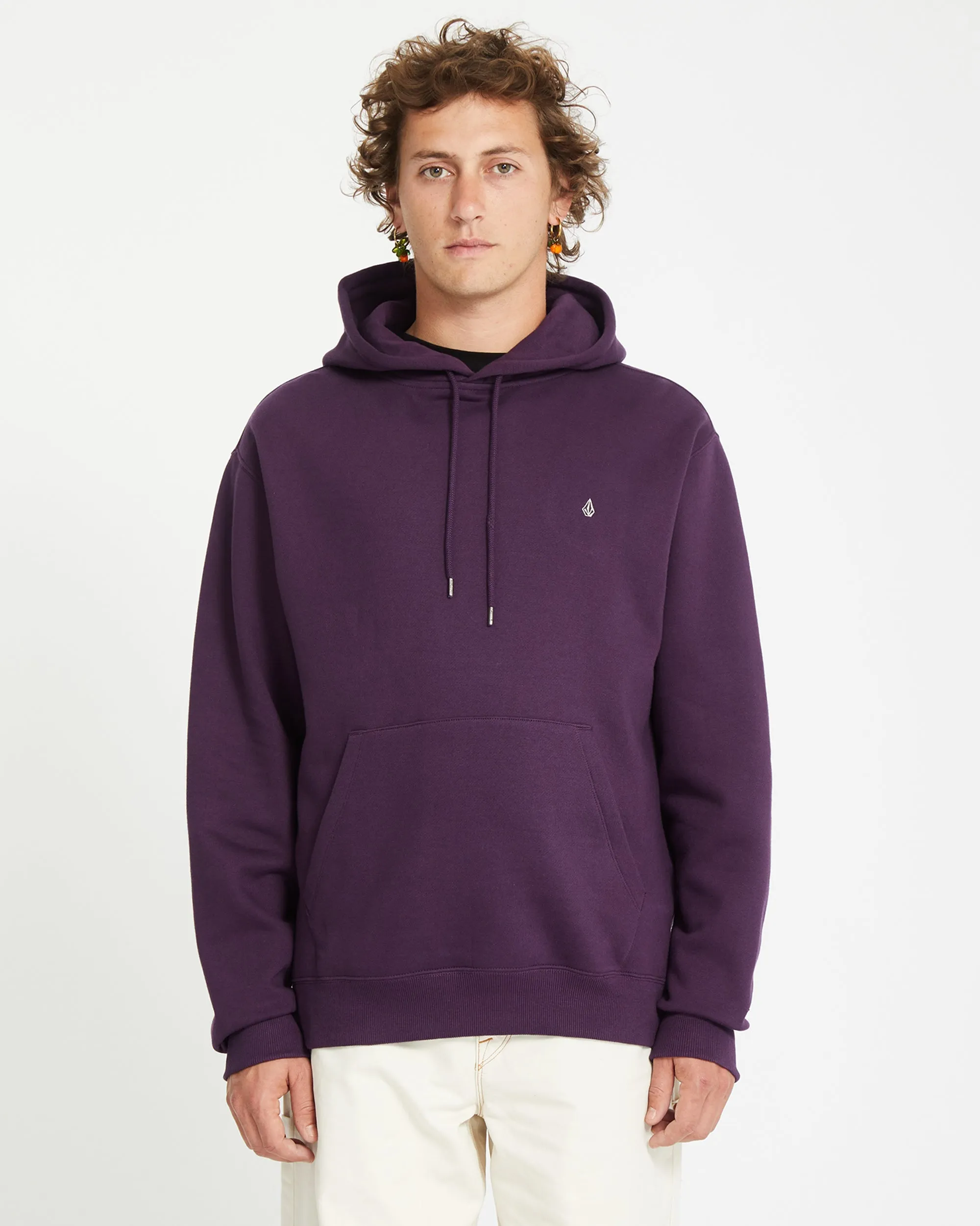 Single Stone Hoodie - GRAPE ROYALE