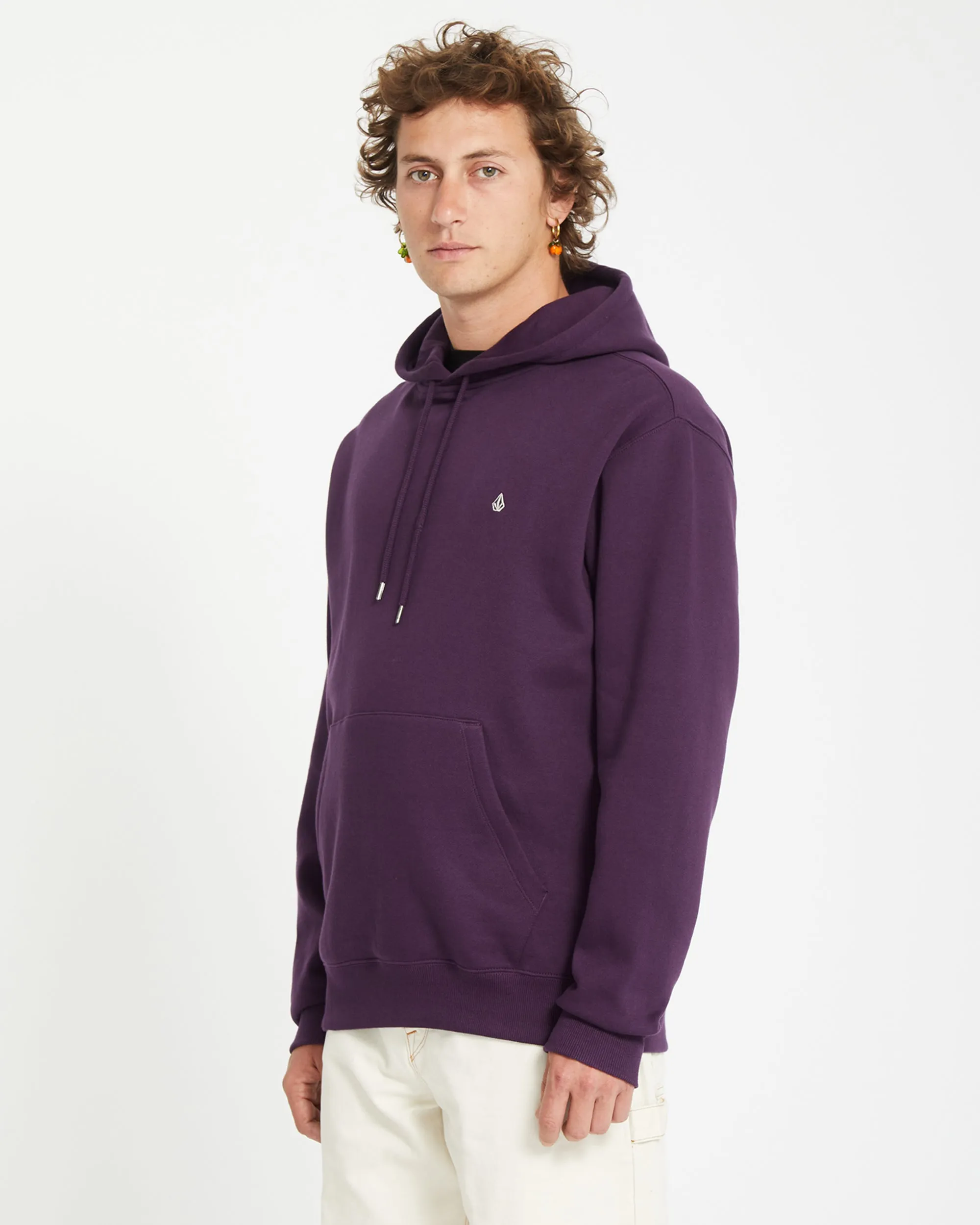 Single Stone Hoodie - GRAPE ROYALE