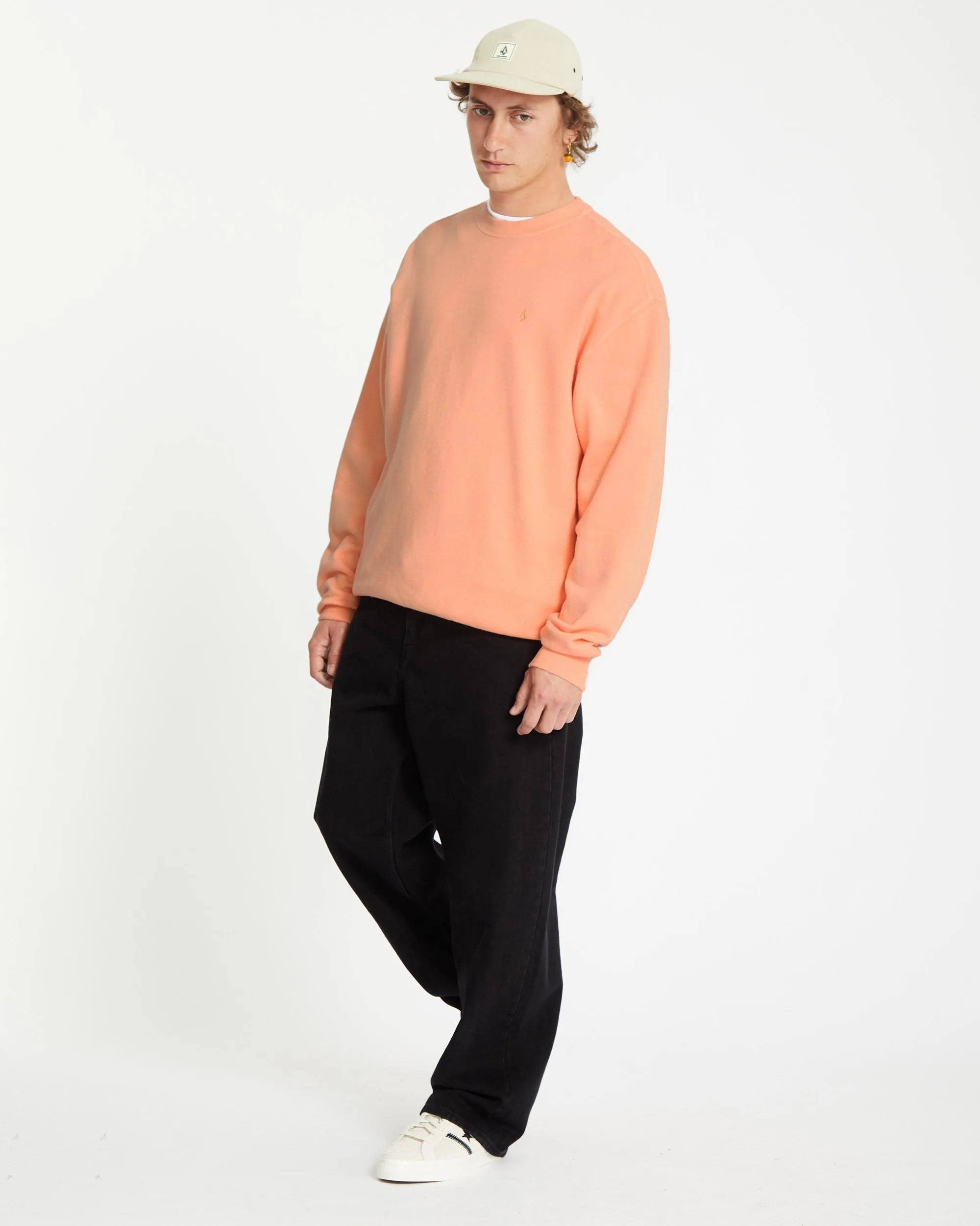 Single Stone Sweatshirt - PALE PEACH