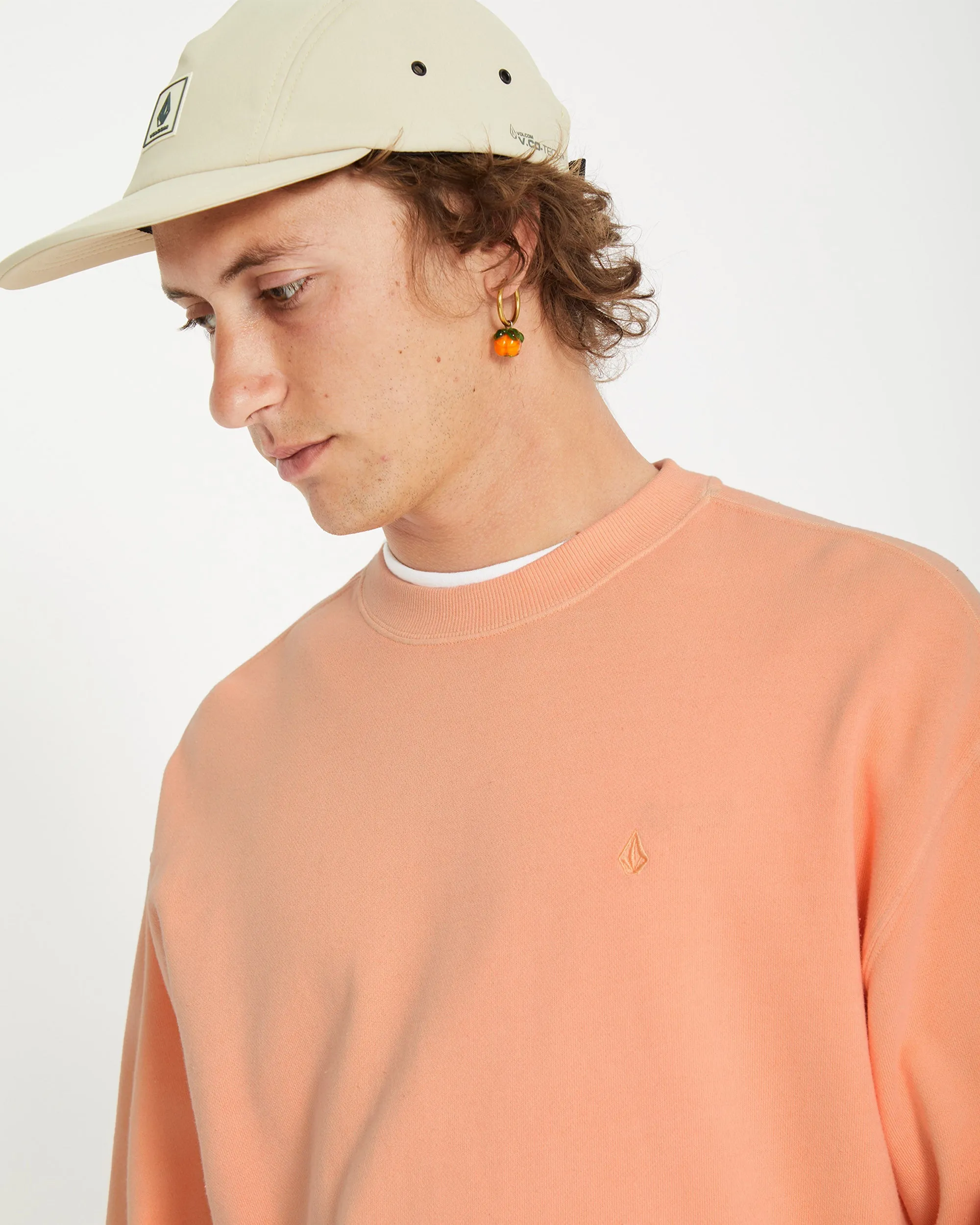 Single Stone Sweatshirt - PALE PEACH