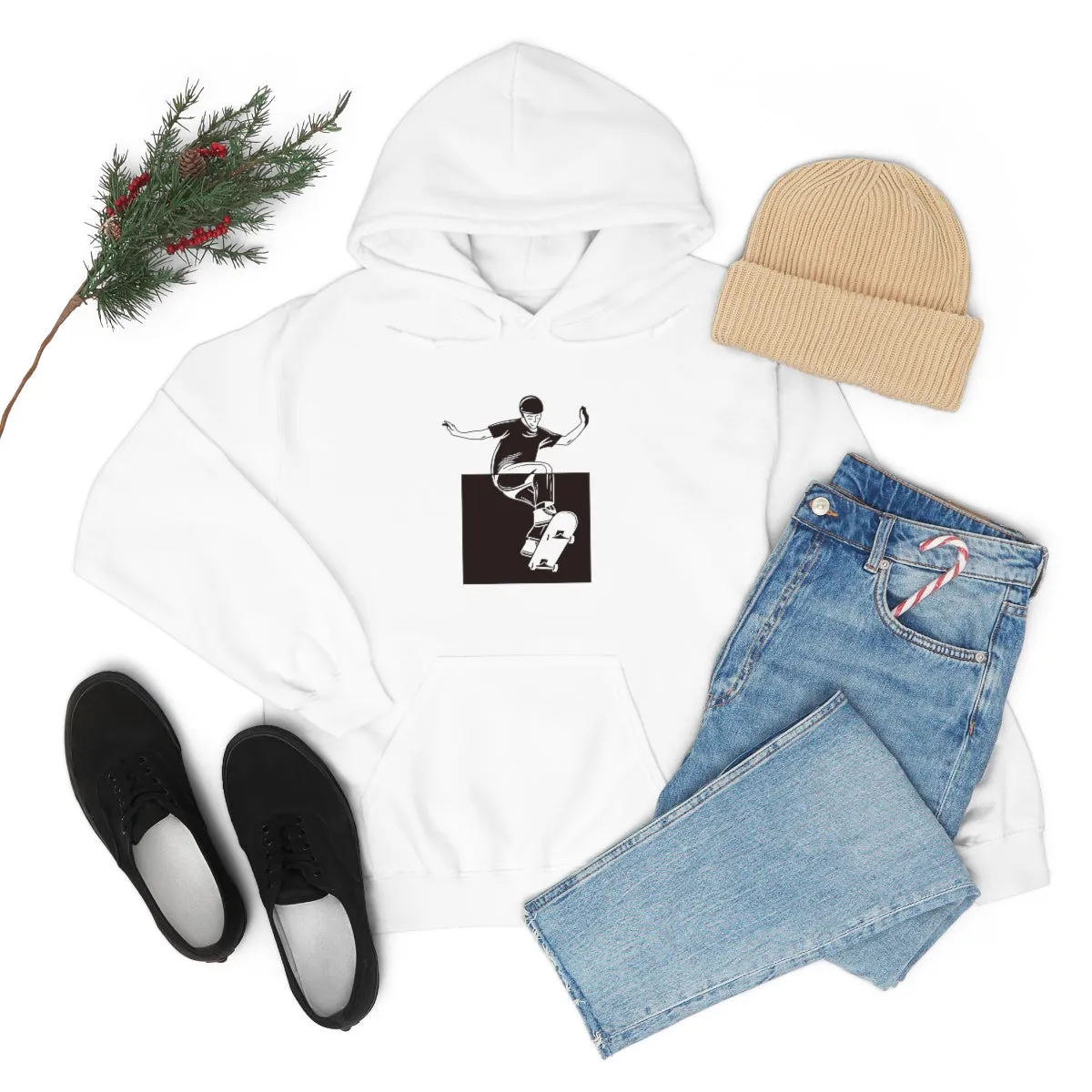 Skater Boy Hooded Sweatshirt