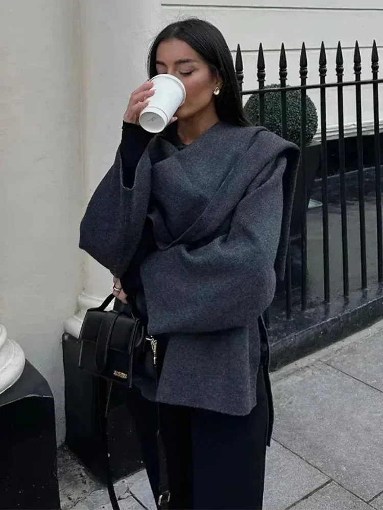 SLEEK SHROUD JACKET