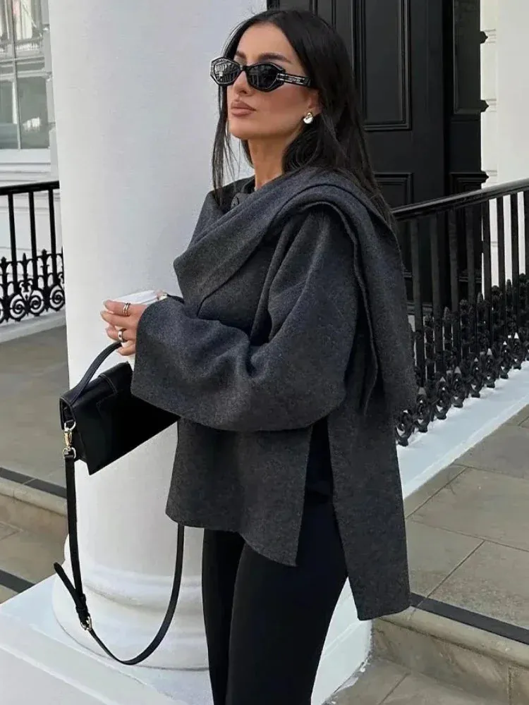 SLEEK SHROUD JACKET