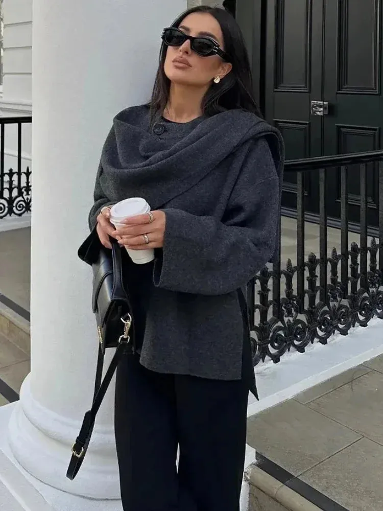SLEEK SHROUD JACKET