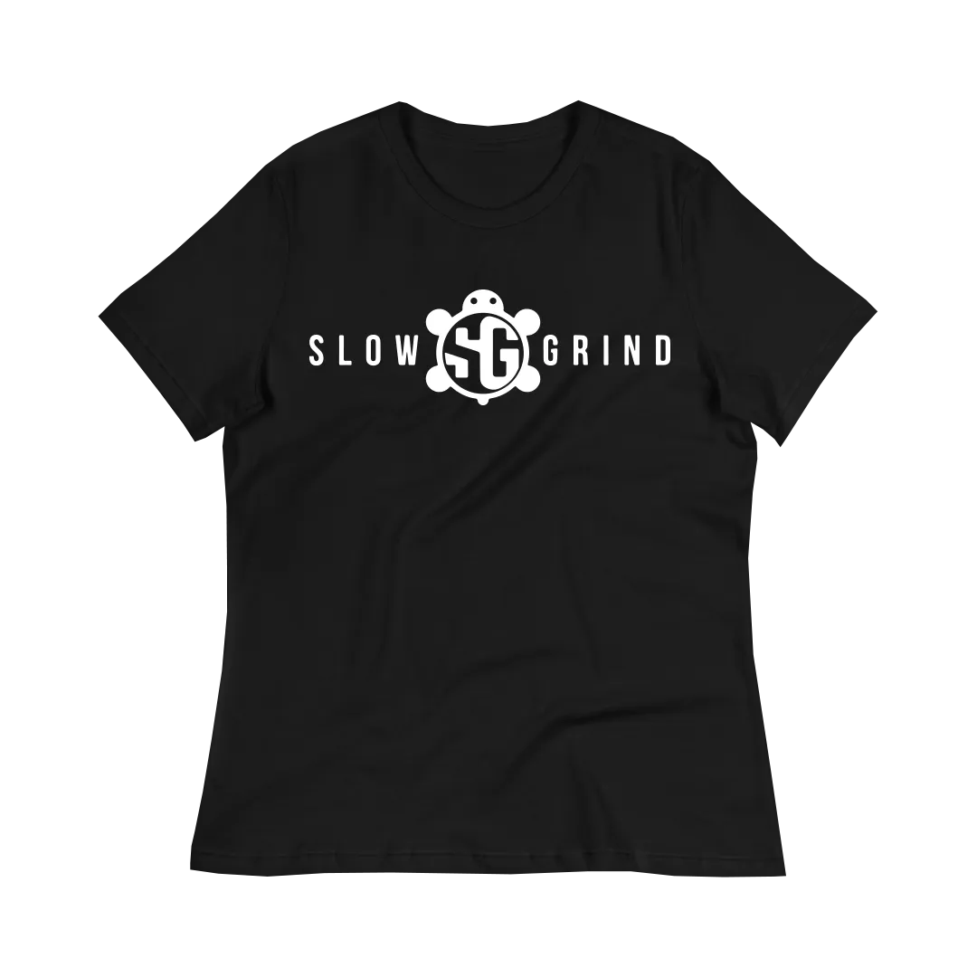 SlowGrind™️ Original Women’s Crop (Black/ White)