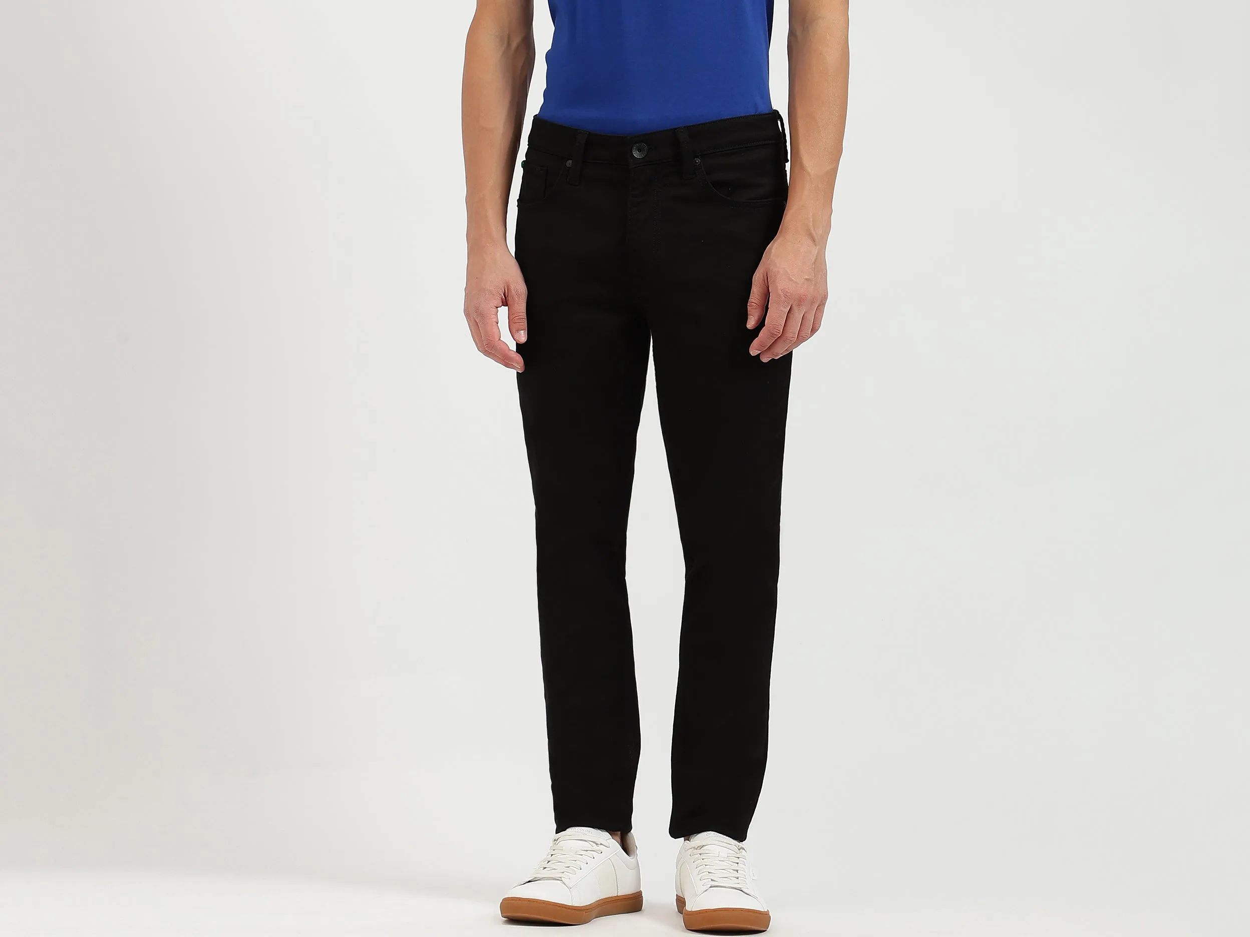 Solid Skinny Fit Jeans