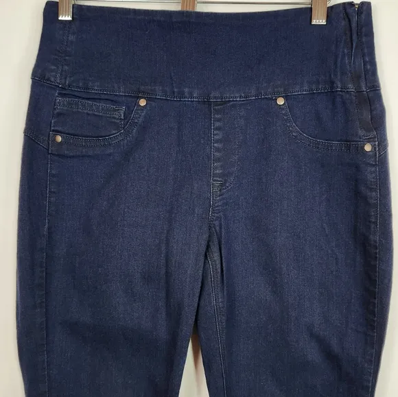 SPANX Alexia Denim Legging High Waisted Skinny Jeans Slimming Medium 6 8