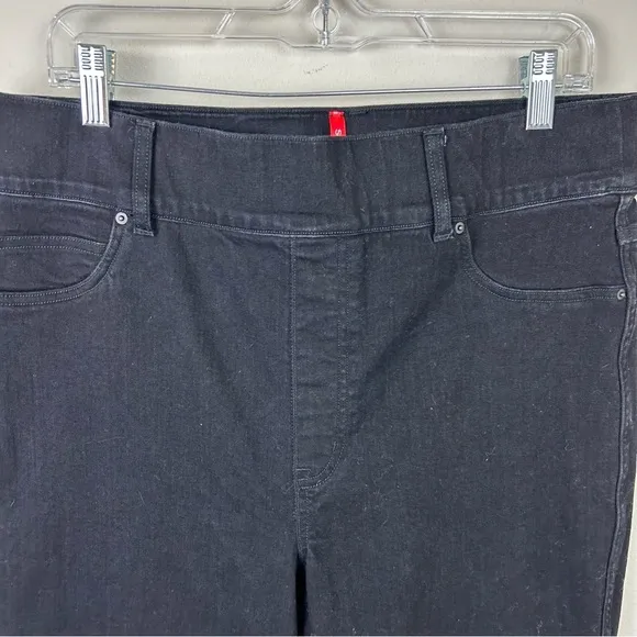 Spanx Black Jeans pull-on ankle skinny size: 1XT