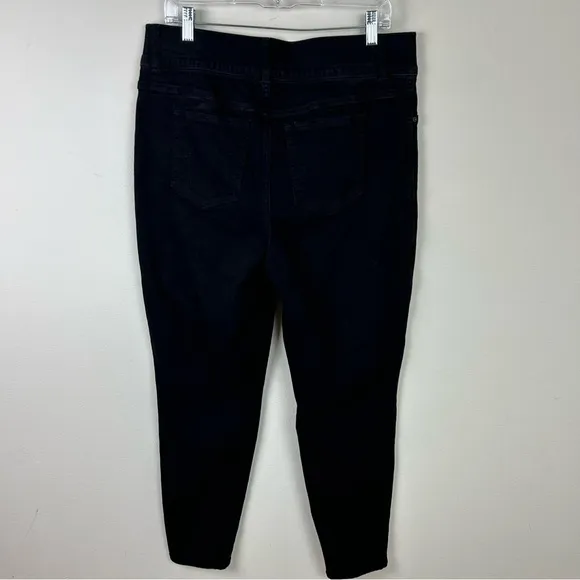 Spanx Black Jeans pull-on ankle skinny size: 1XT