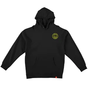 Spitfire - Swirled Classic Youth Hoodie Black/Safety Yellow