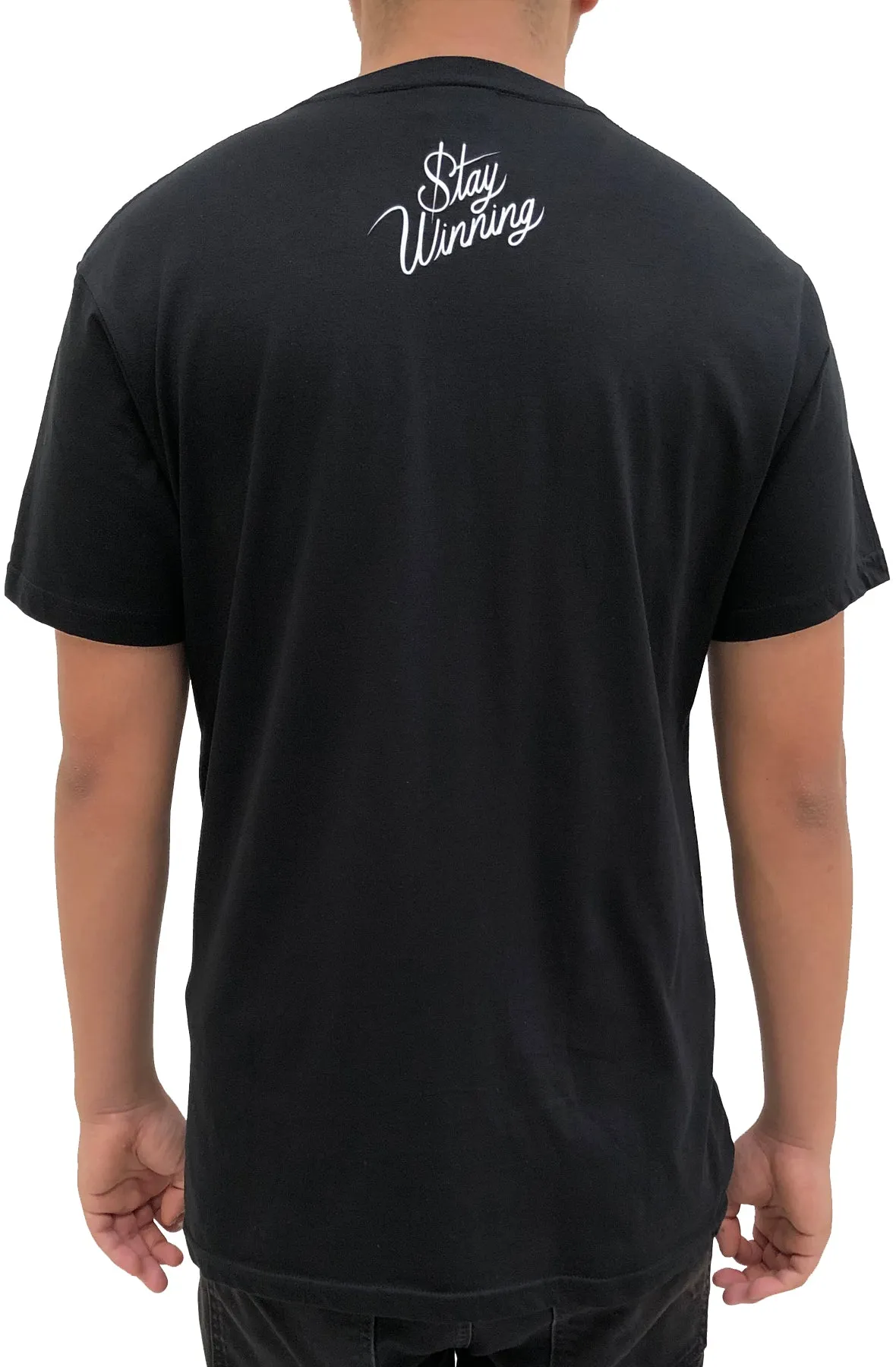 Stay Winning Hyphy By Nature Black/White Tee