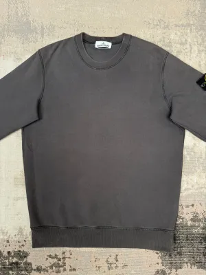 Stone Island Badge Sweatshirt - Grey