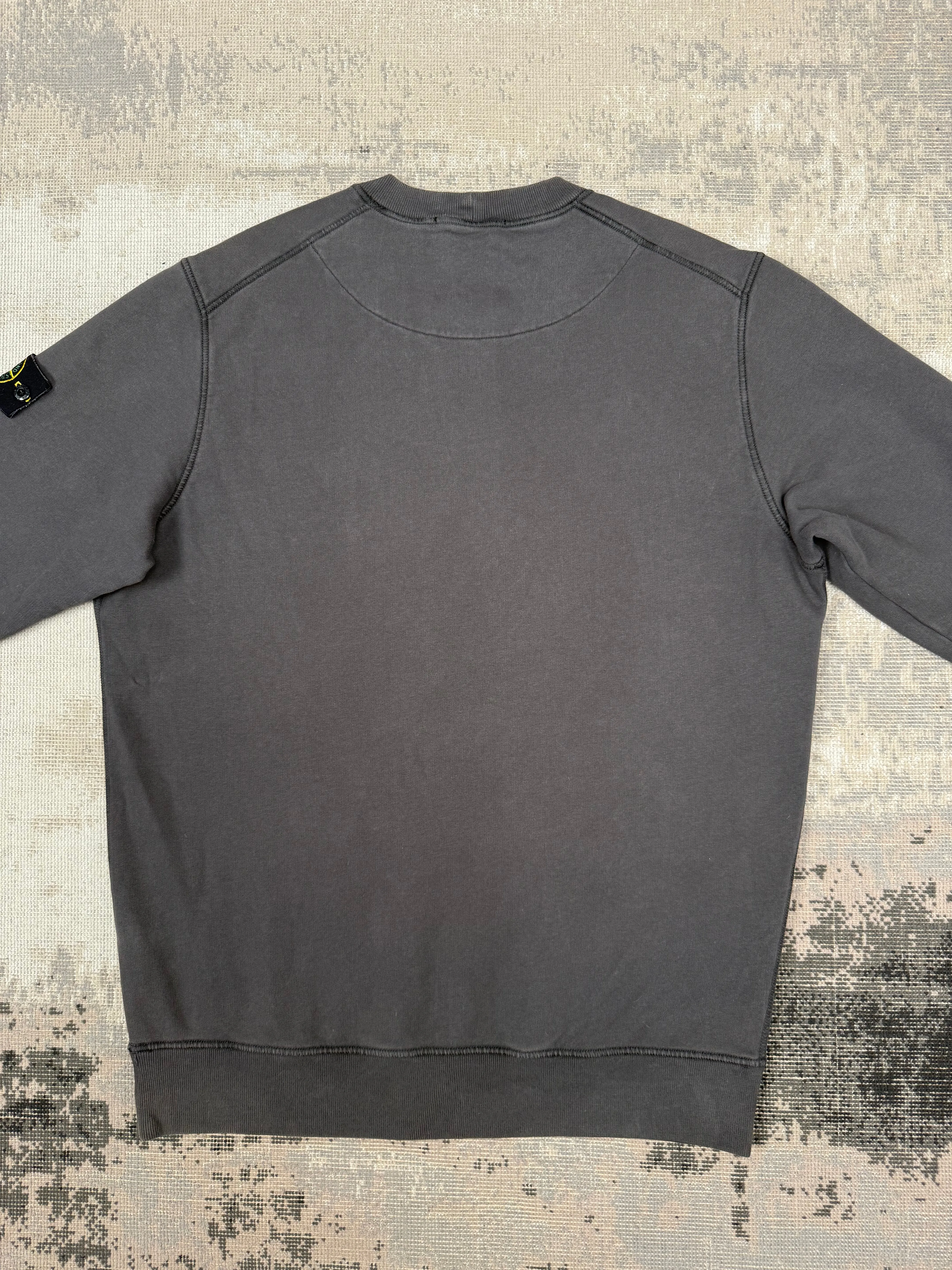 Stone Island Badge Sweatshirt - Grey
