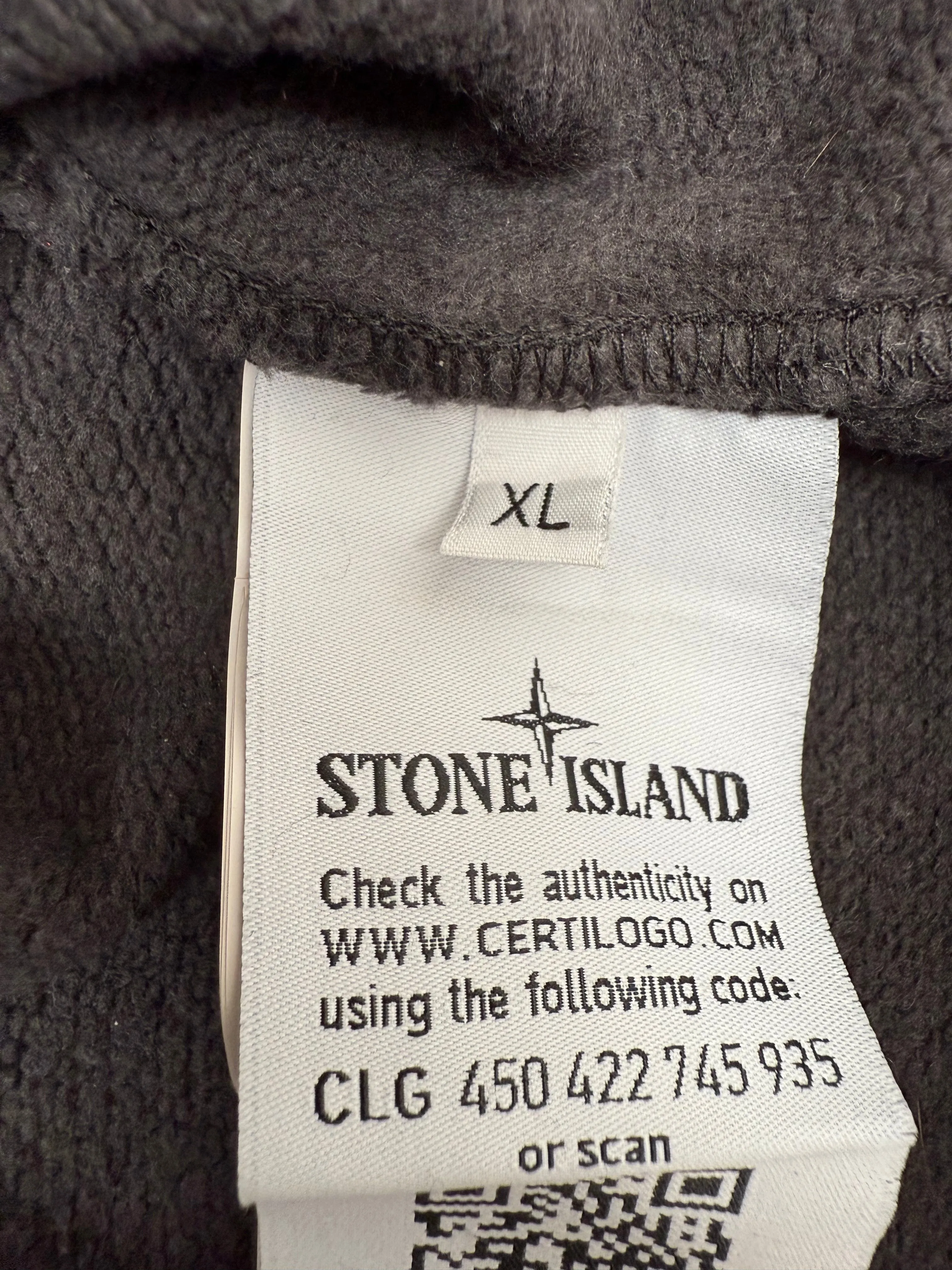 Stone Island Badge Sweatshirt - Grey